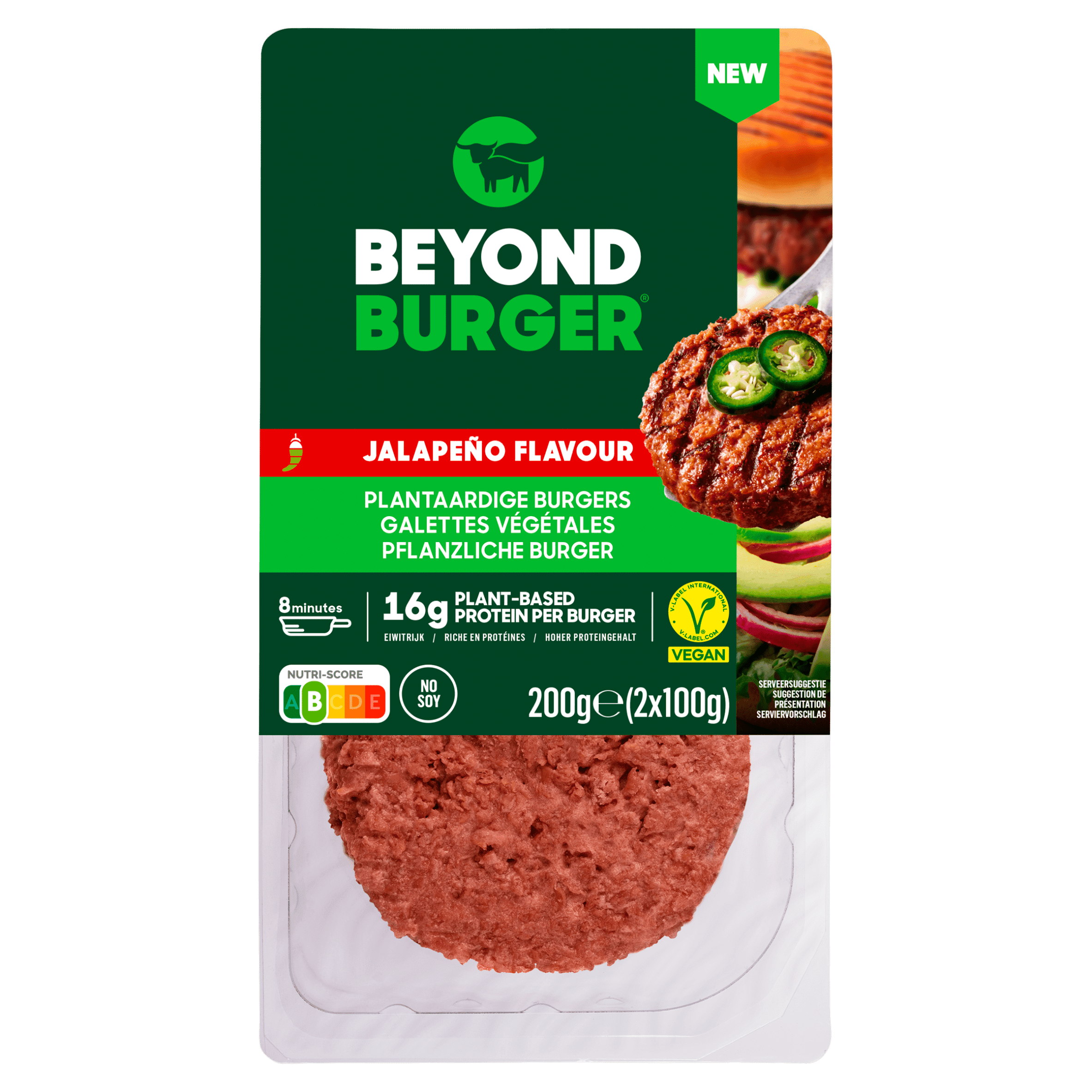 Beyond Meat Jalapeno Burger