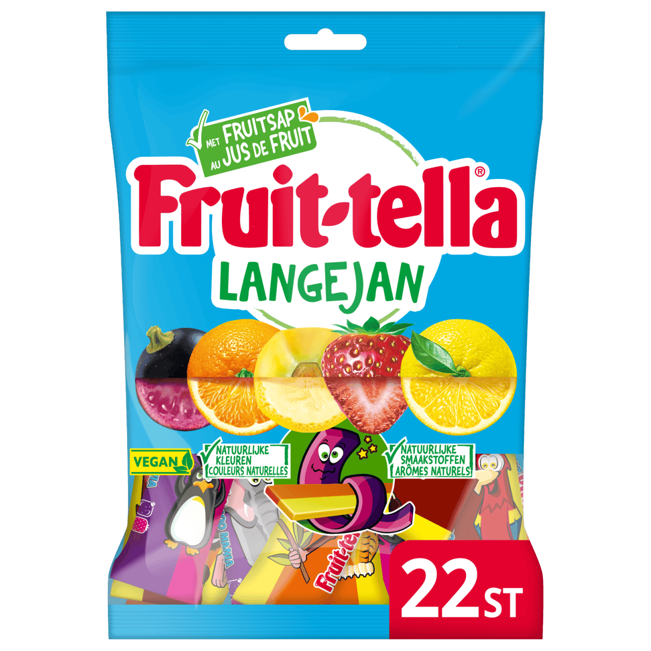 Fruittella Lange Jan vegan