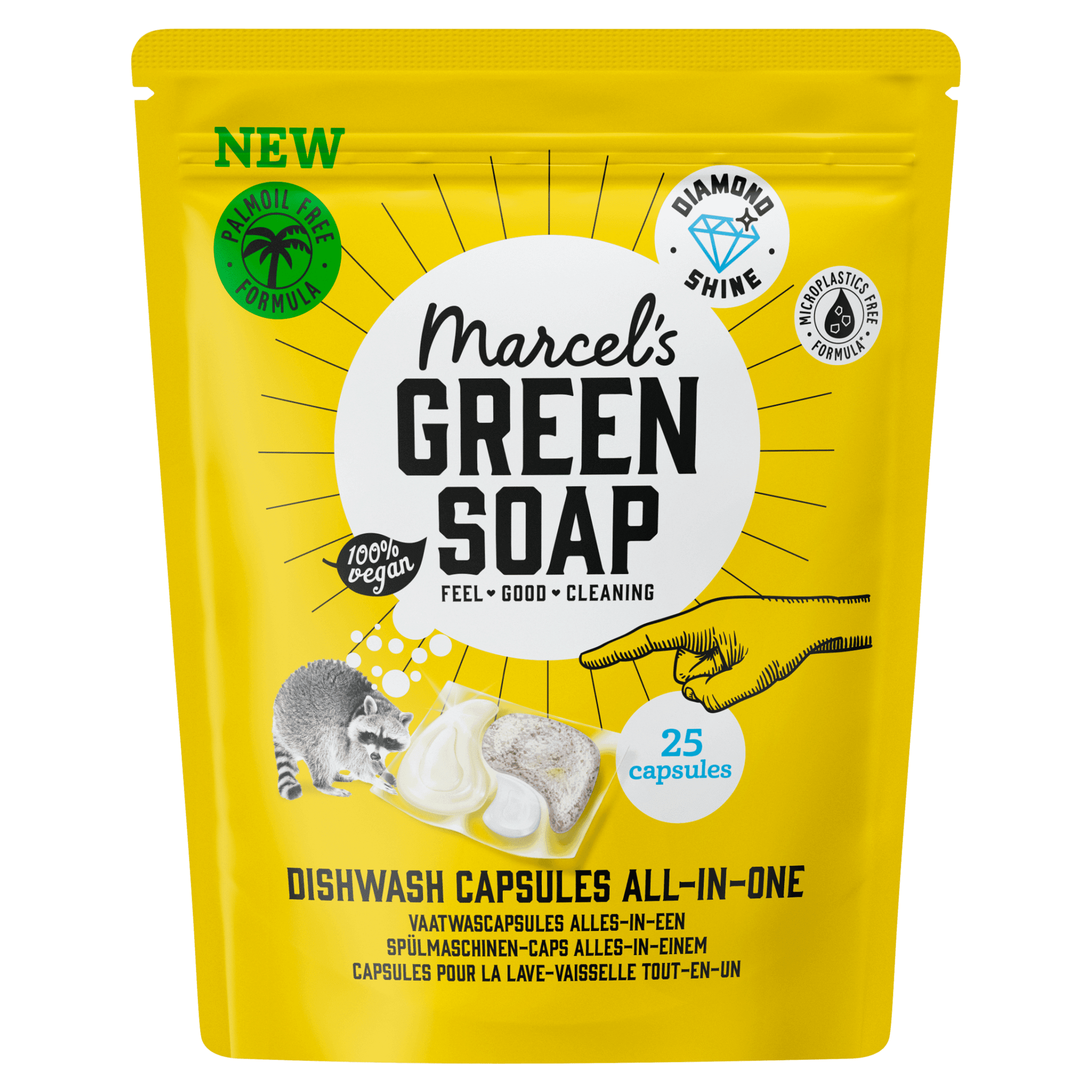 Marcel's Green Soap Vaatwas capsules all-in-one