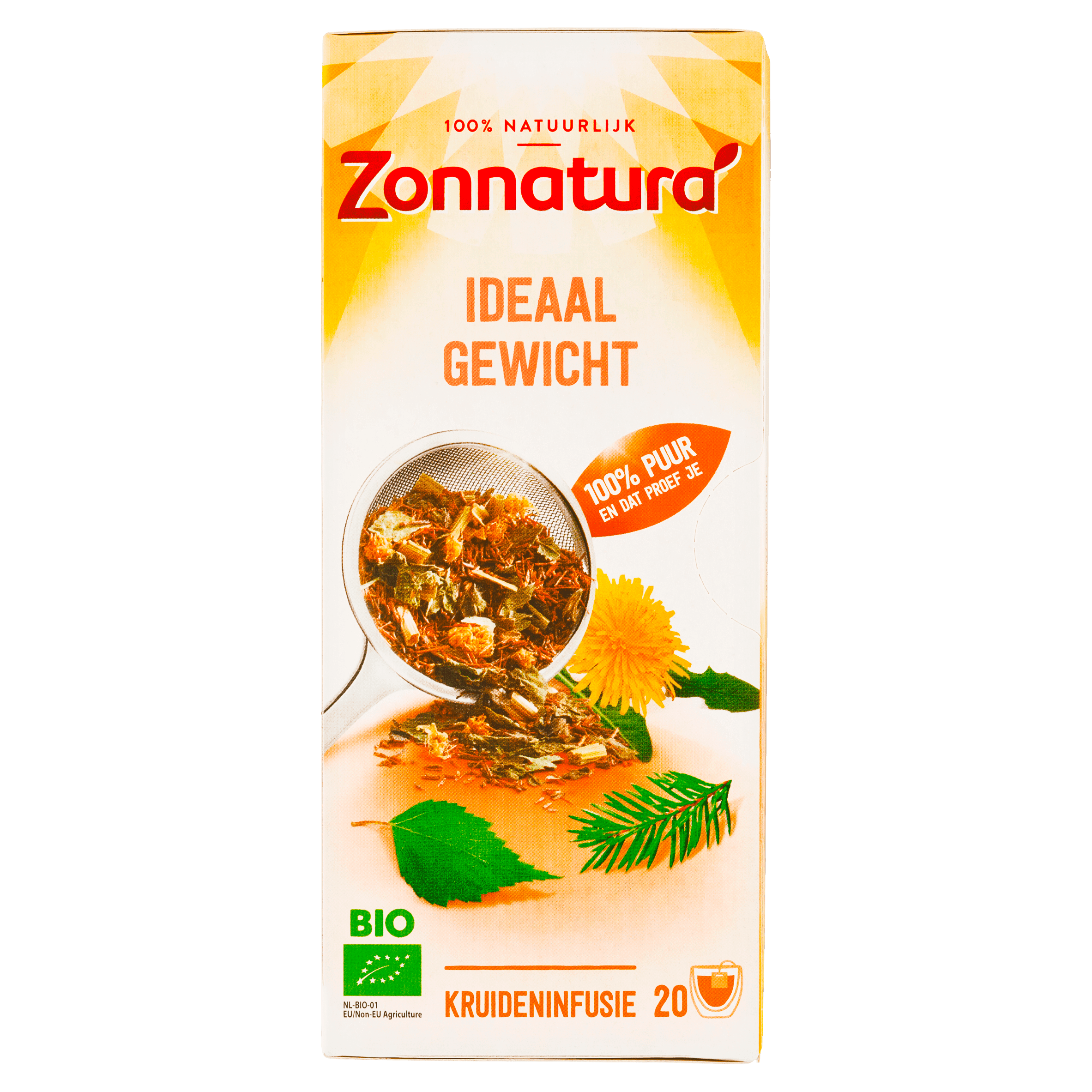 Zonnatura Thee ideaal gewicht bio