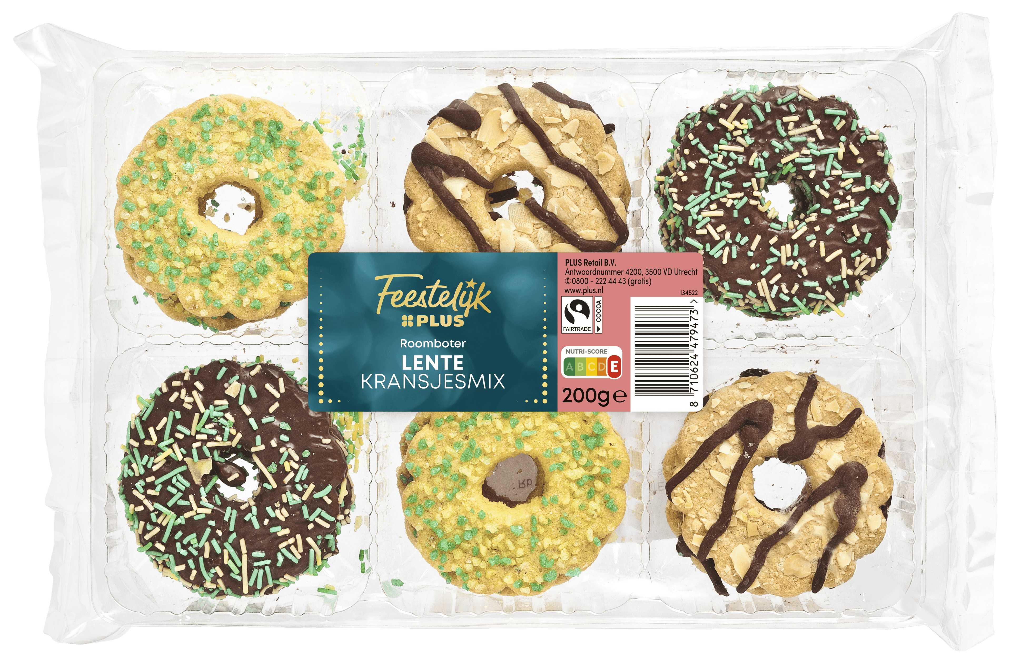 Feestelijk PLUS RB Paaskransjesmix Fairtrade