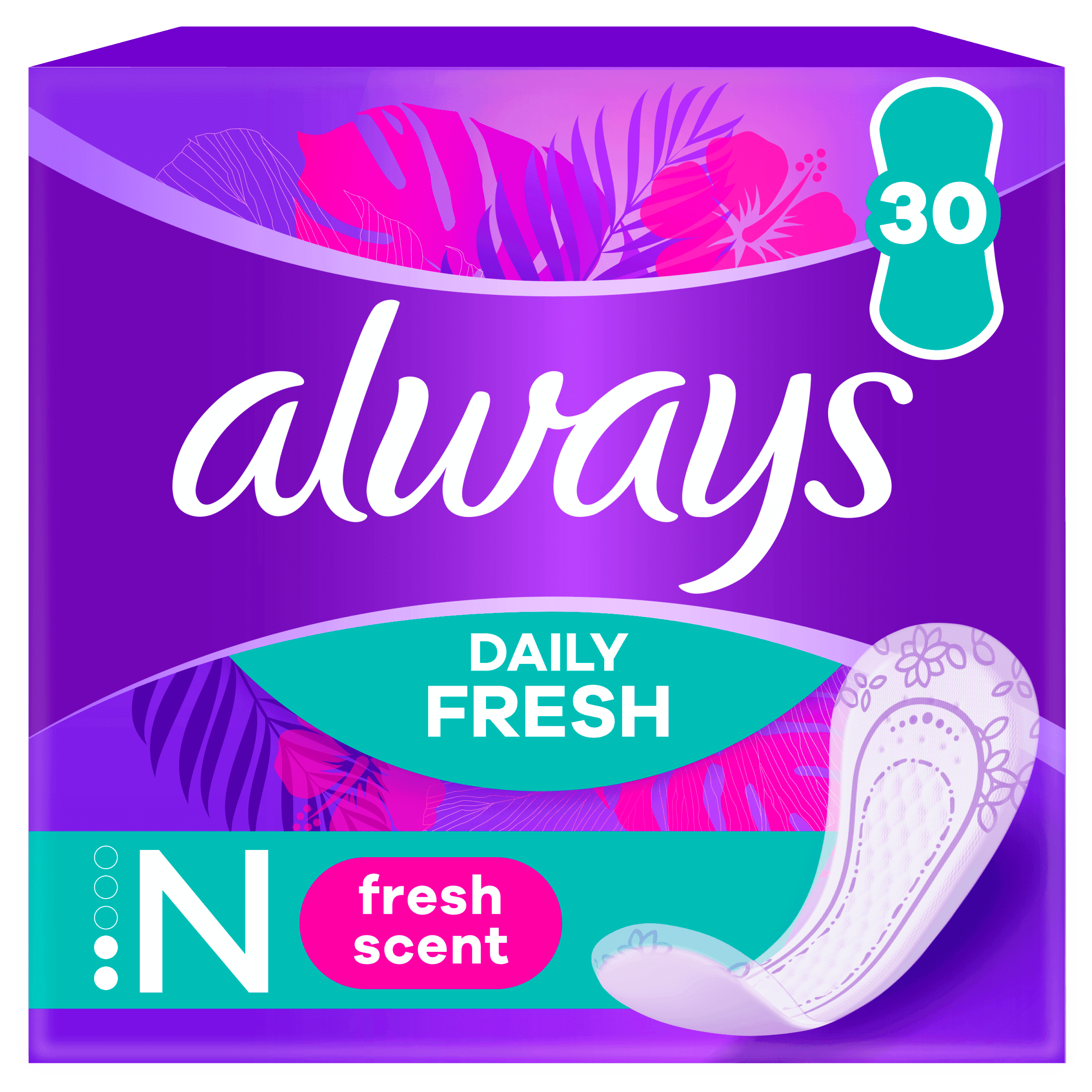 Always inlegkruisjes fresh normal fresh scent