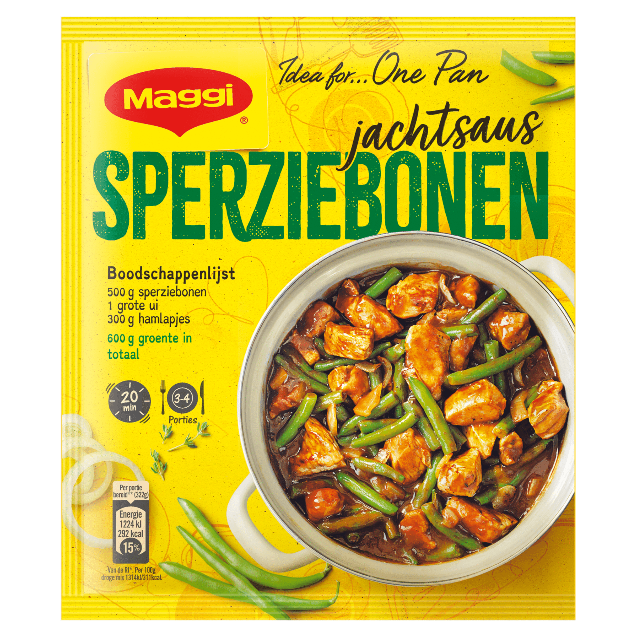 Maggi Hollands pannetje sperziebonen