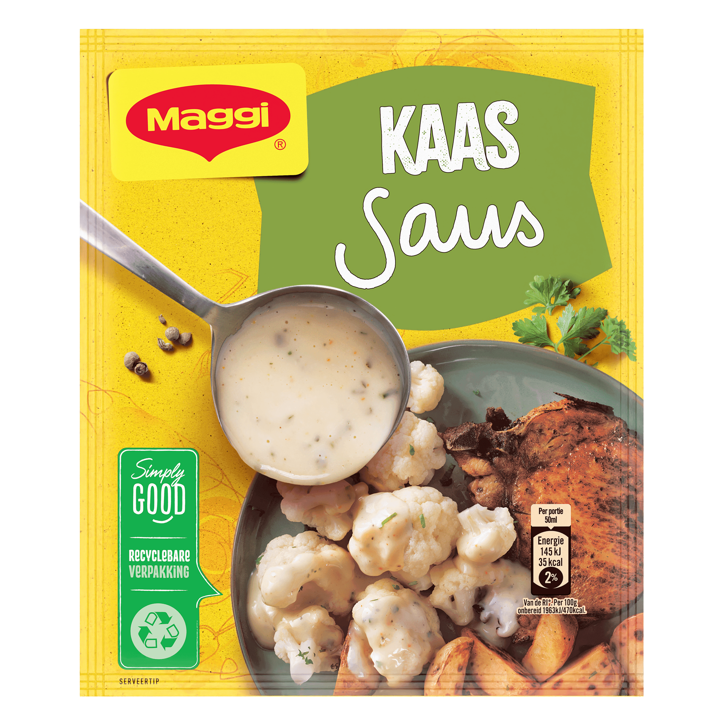 Maggi Mix voor kaassaus