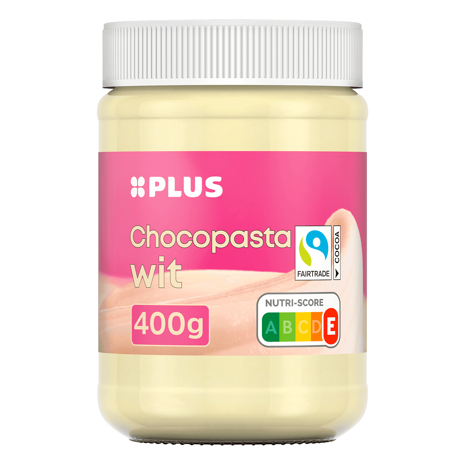 PLUS Witte chocoladepasta Fairtrade