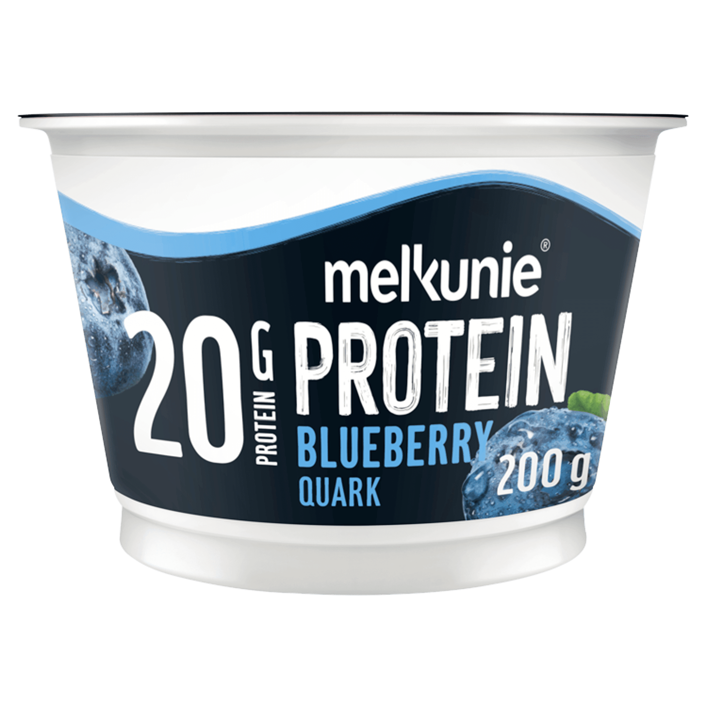 Melkunie Protein kwark bosbes lactosevrij