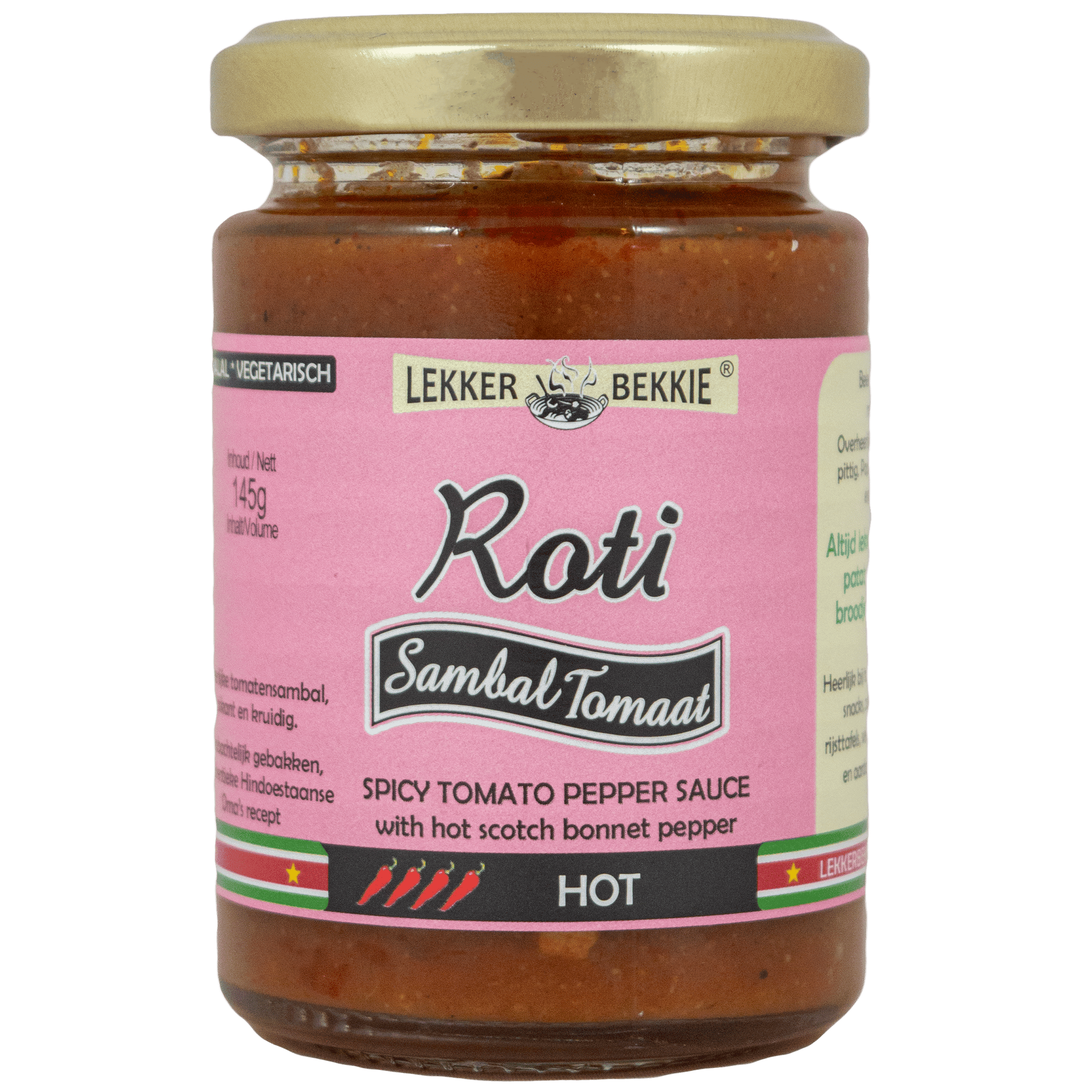 Lekker Bekkie Roti Sambal Tomaat