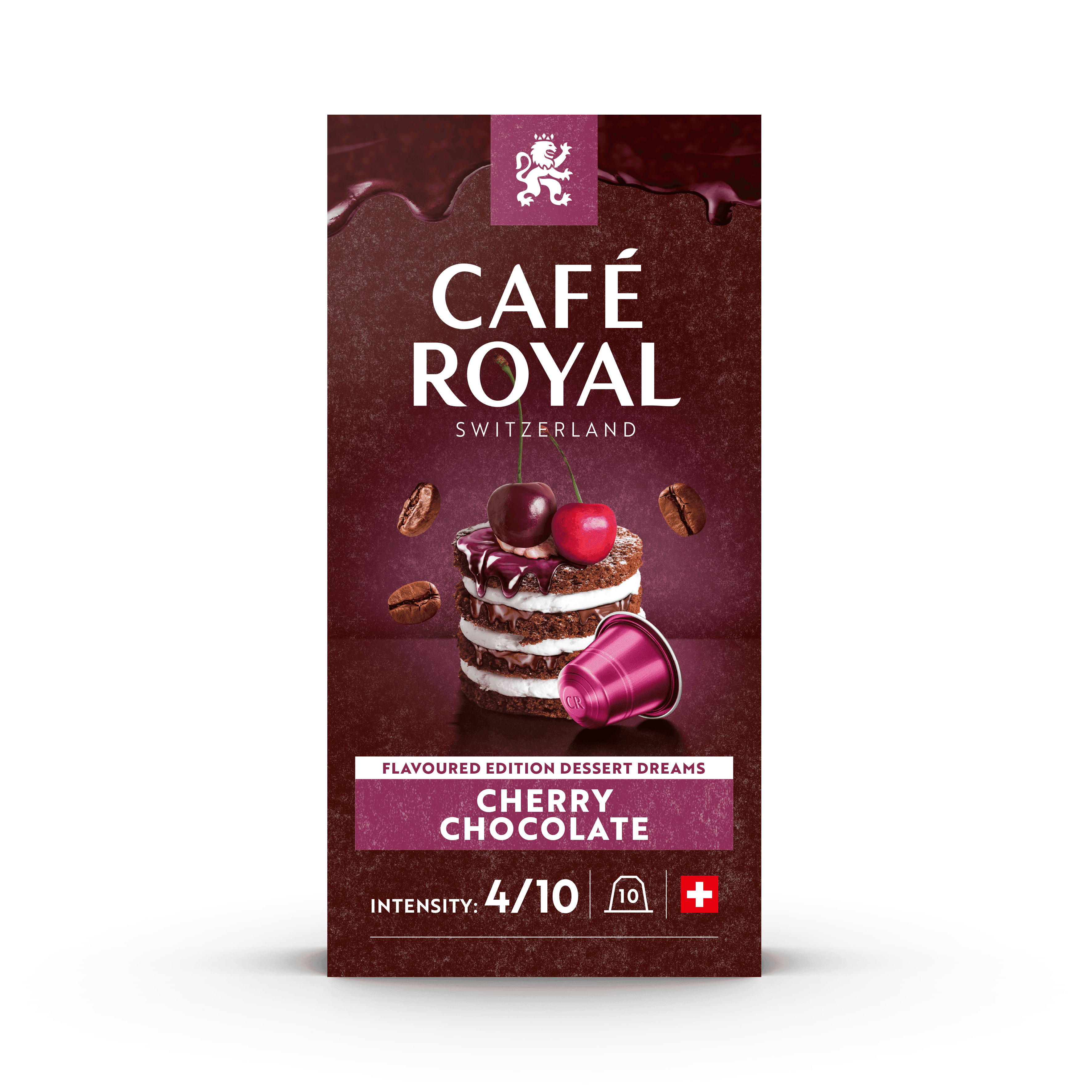 Café Royal Koffiecups cherry chocolate flavour