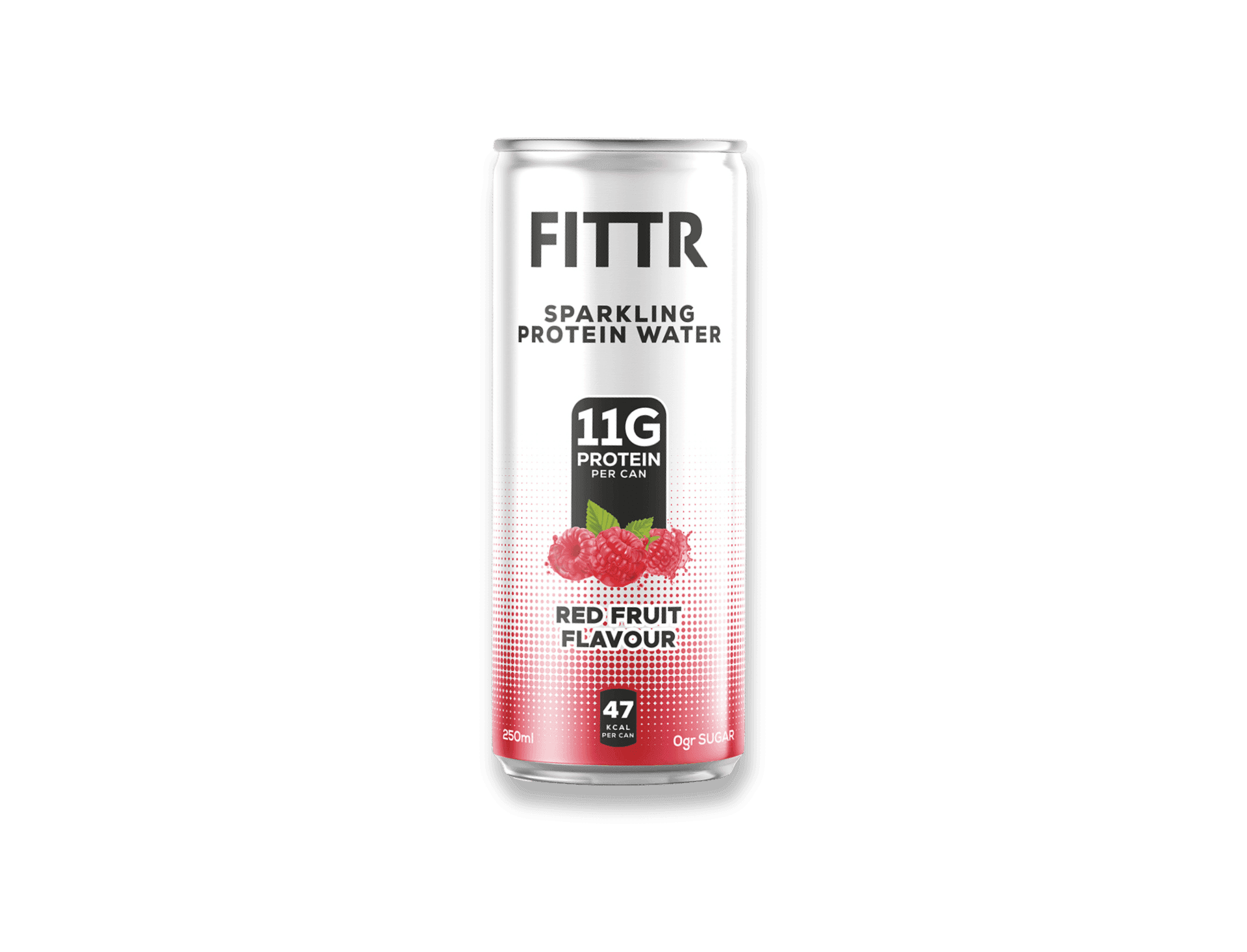 Fittr Sparkling Protein Water Red Fruit