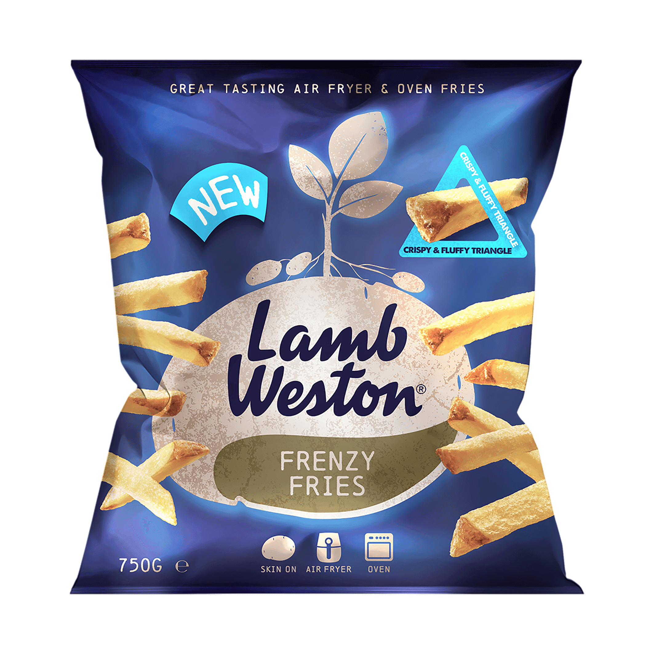 Lamb Weston Frenzy Fries Natural 750gr