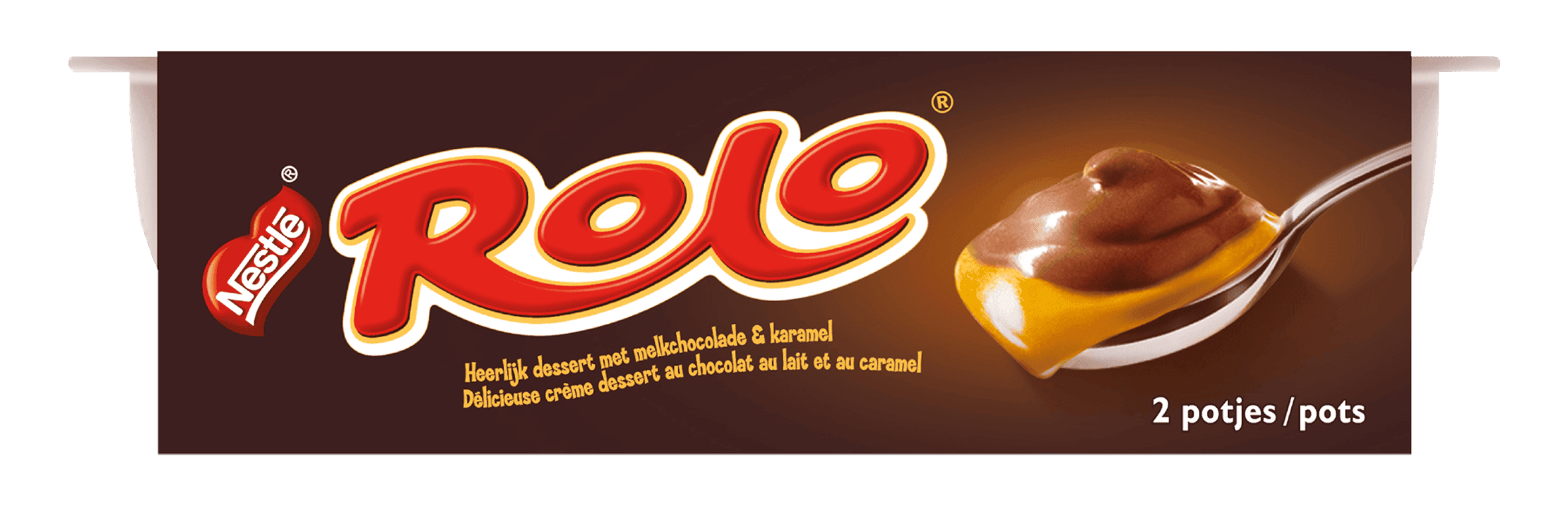 Nestlé Rolo chocolade-karamel dessert