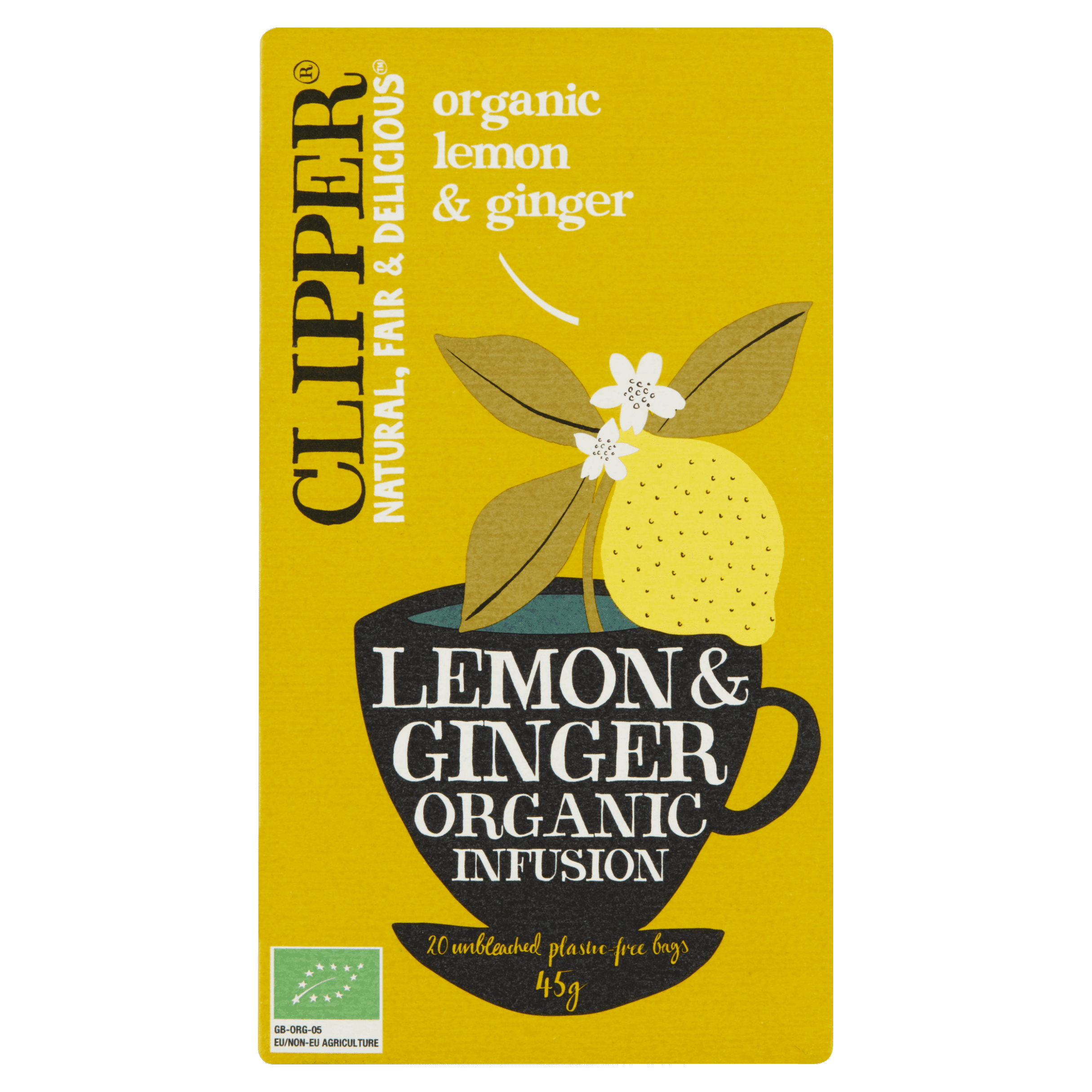 Clipper Lemon & Ginger