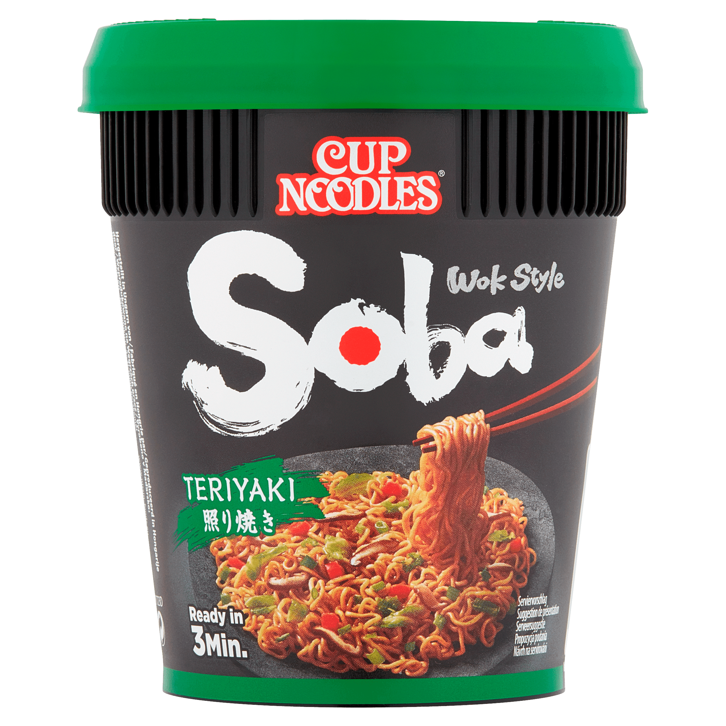 Nissin Soba cup Teriyaki noodles