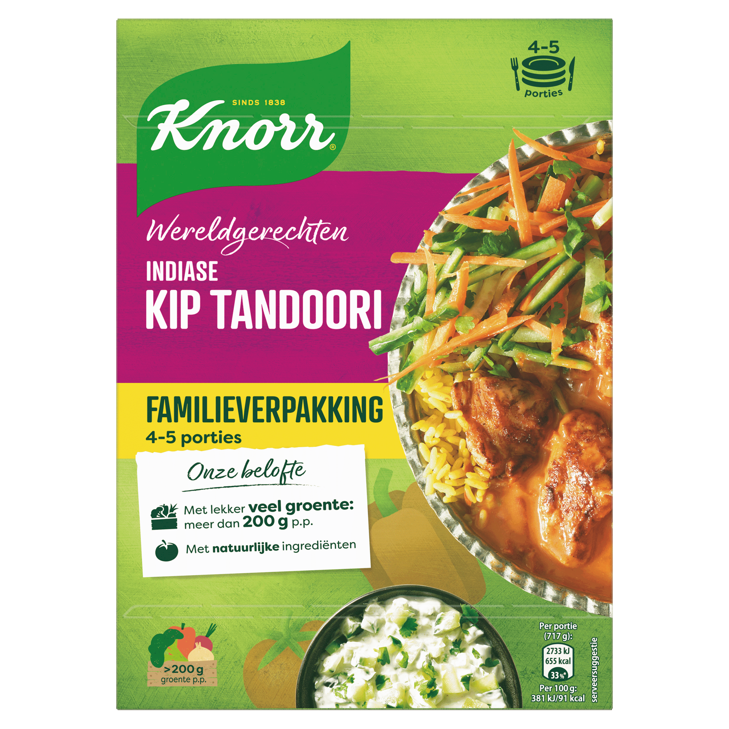 Knorr Wereldgerecht Kip Tandoori XXL