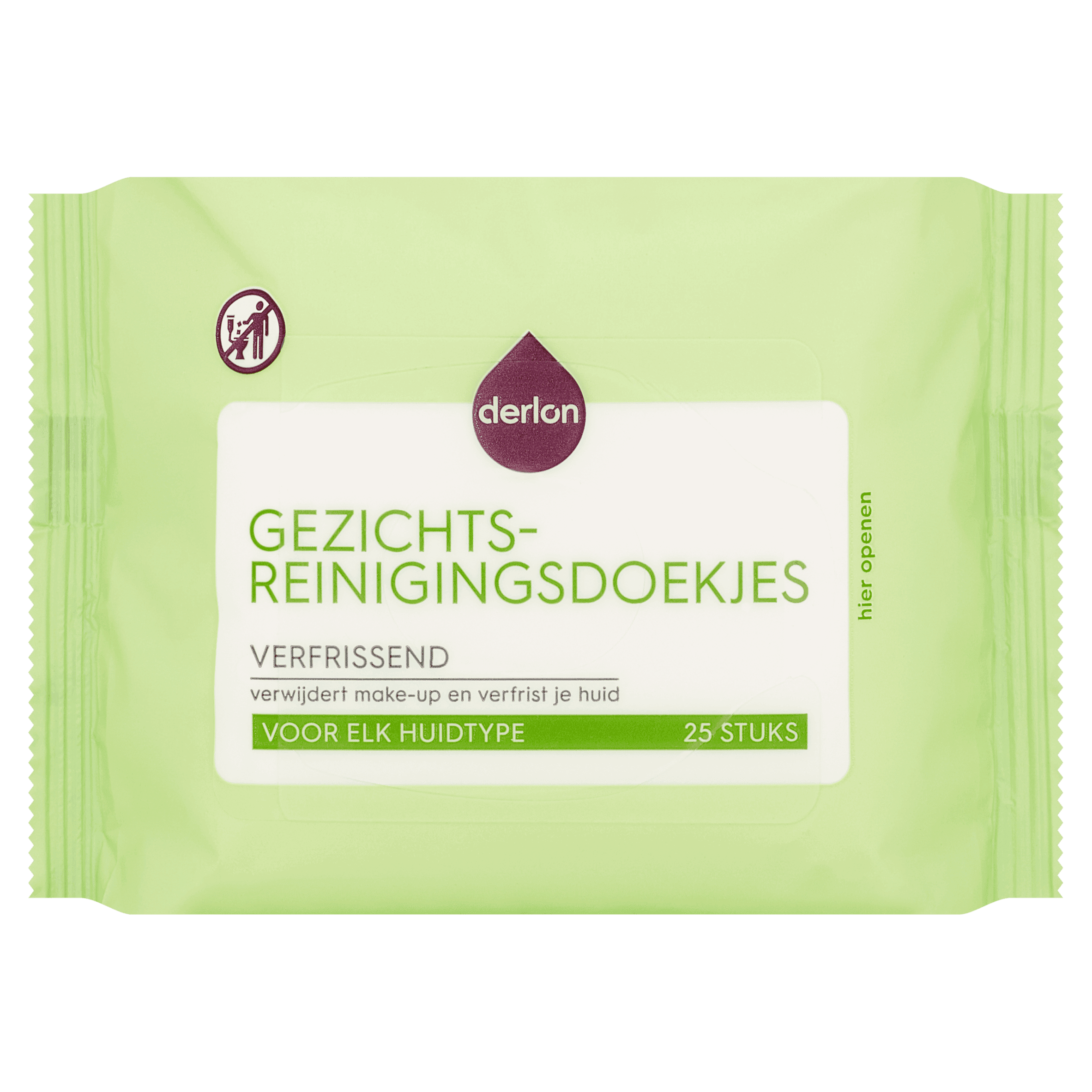 Derlon Gezichtsreinigingsdoekjes