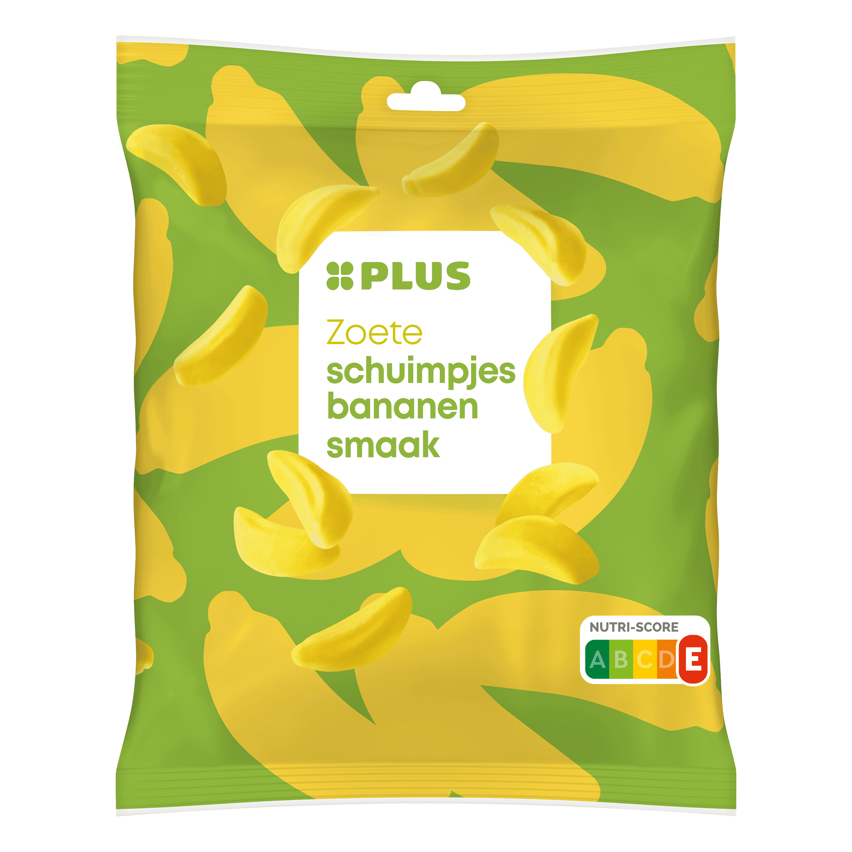 PLUS Snoep Banana Schuim