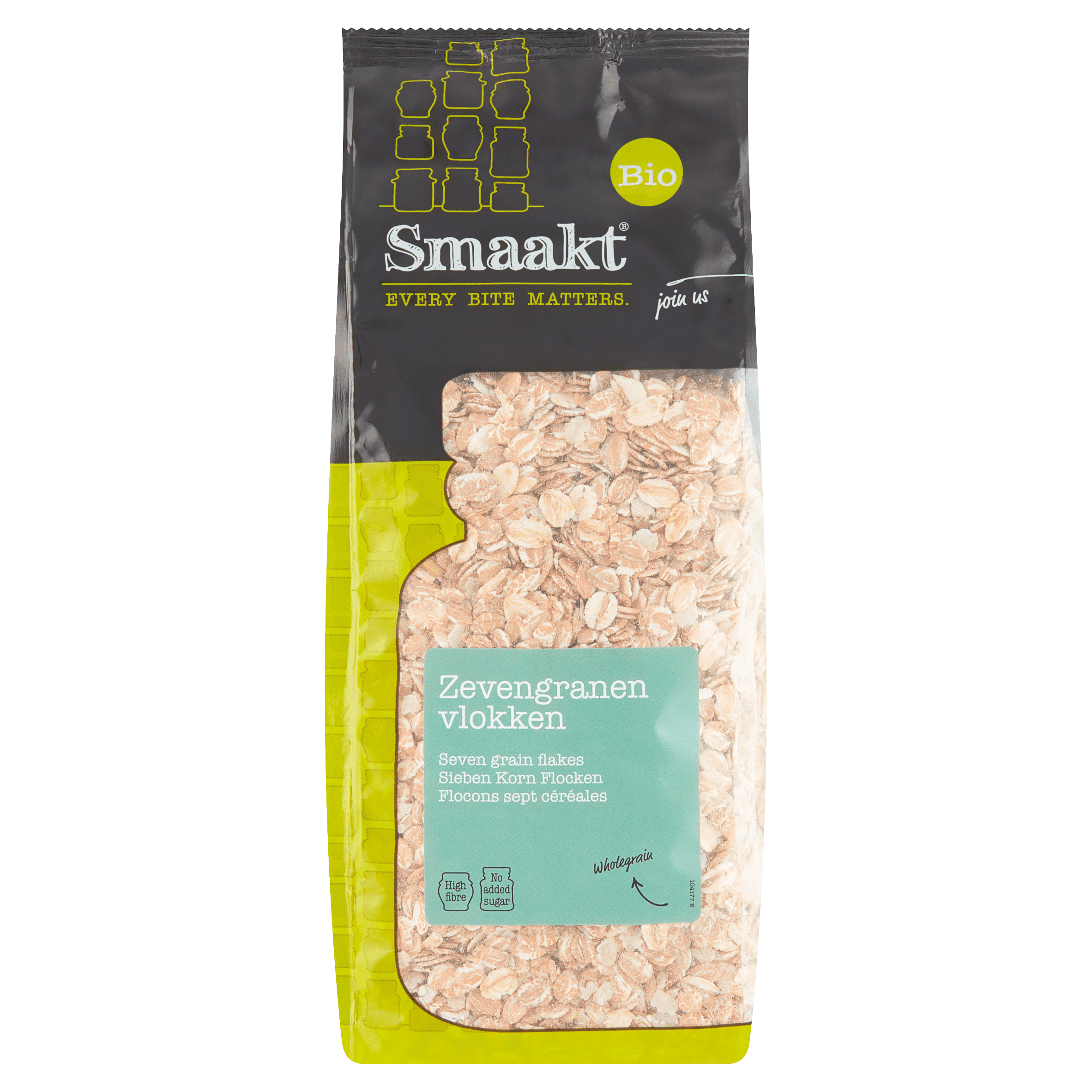 Smaakt Zevengranenvlokken bio