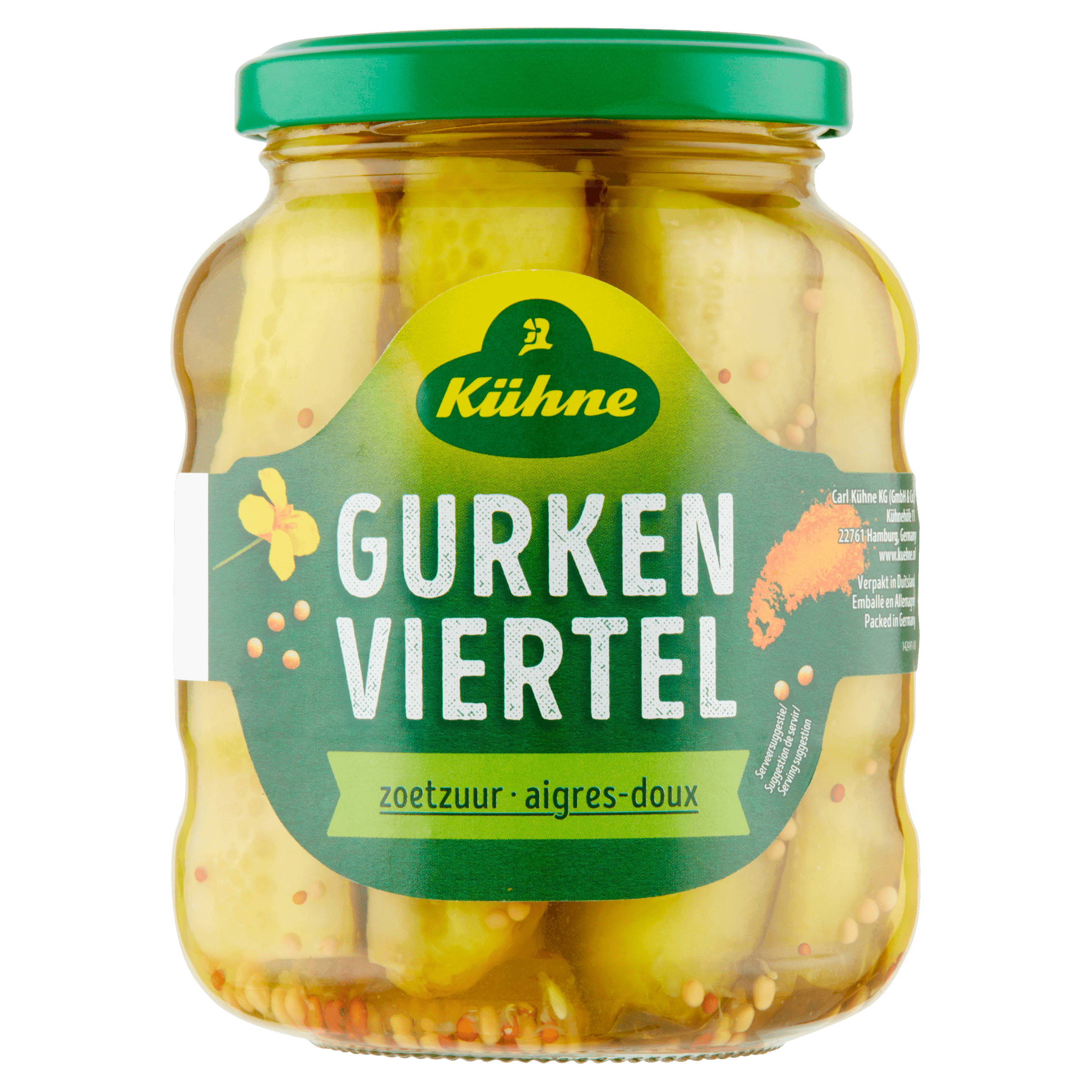 Kuhne Gurkenviertel zoetzuur