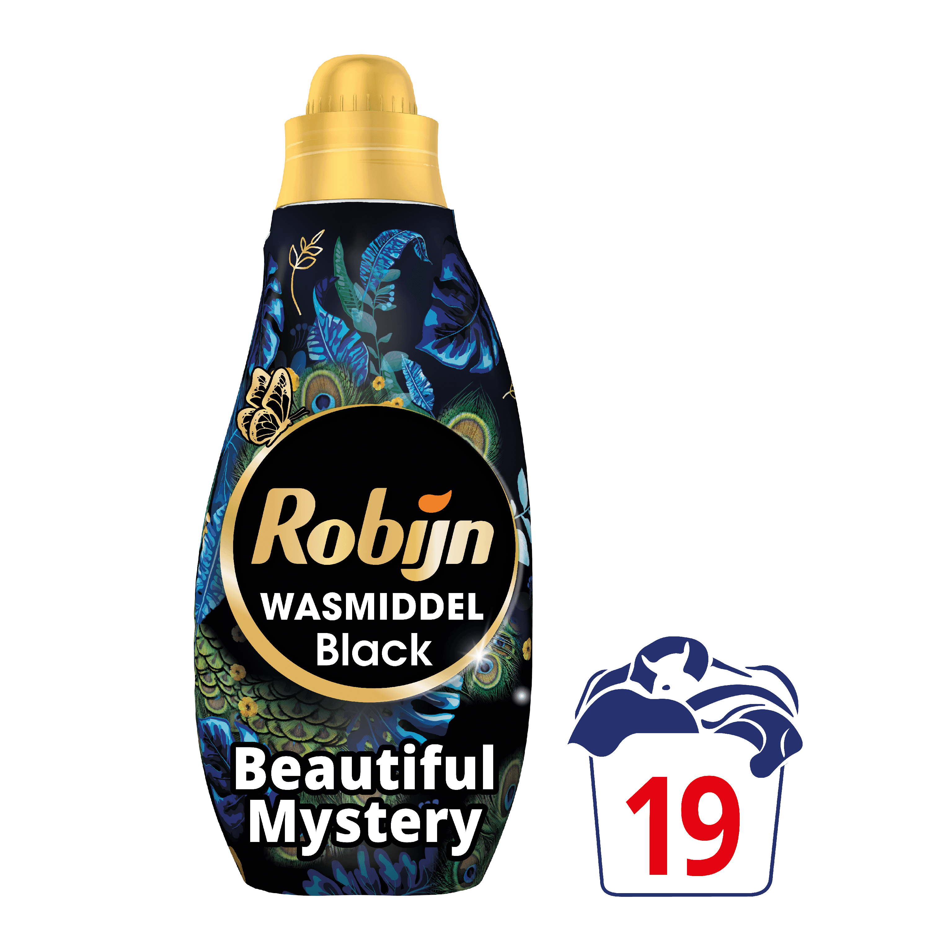 Robijn Klein & krachtig black mystery 19sc