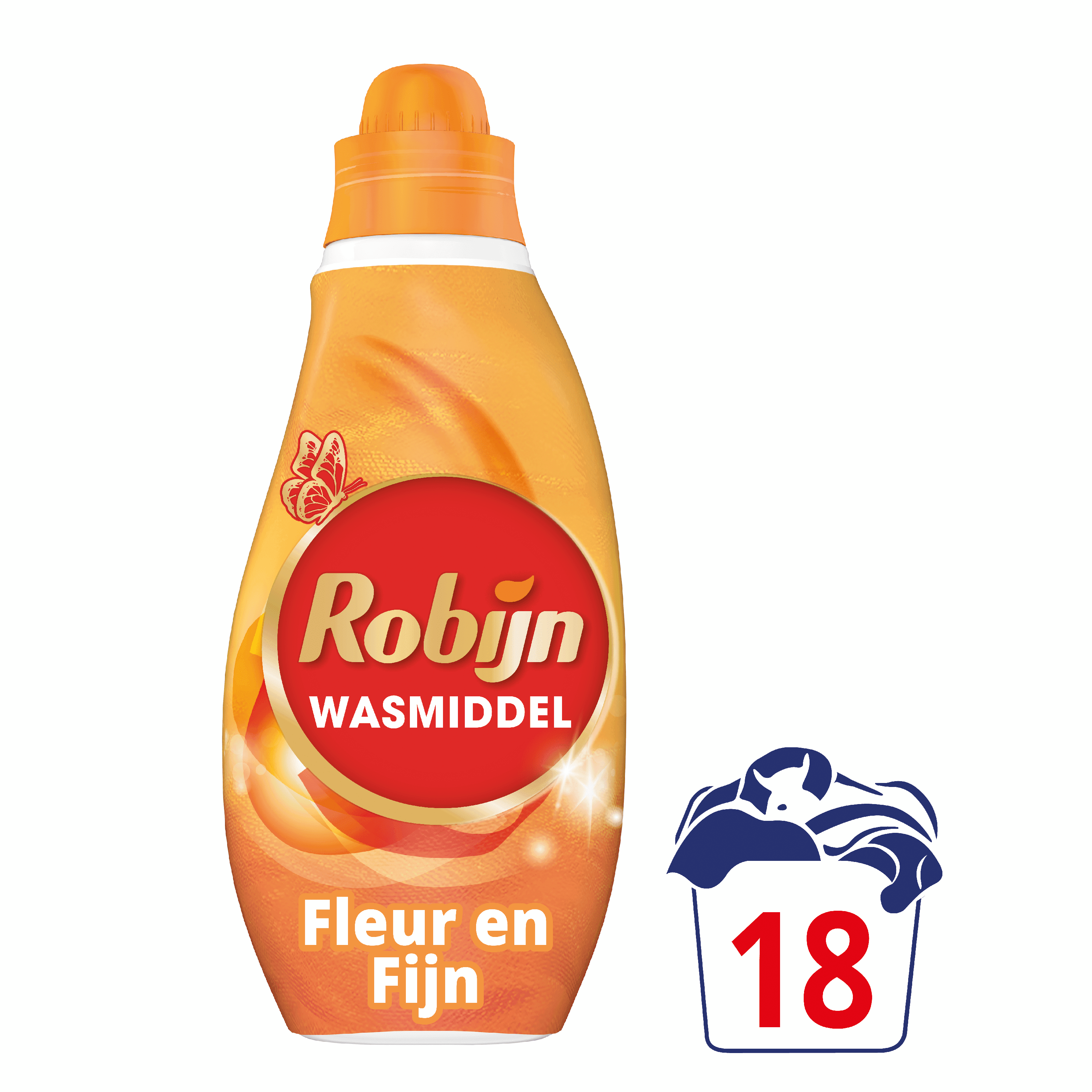 Robijn Wasmiddel fleur & fijn 18sc