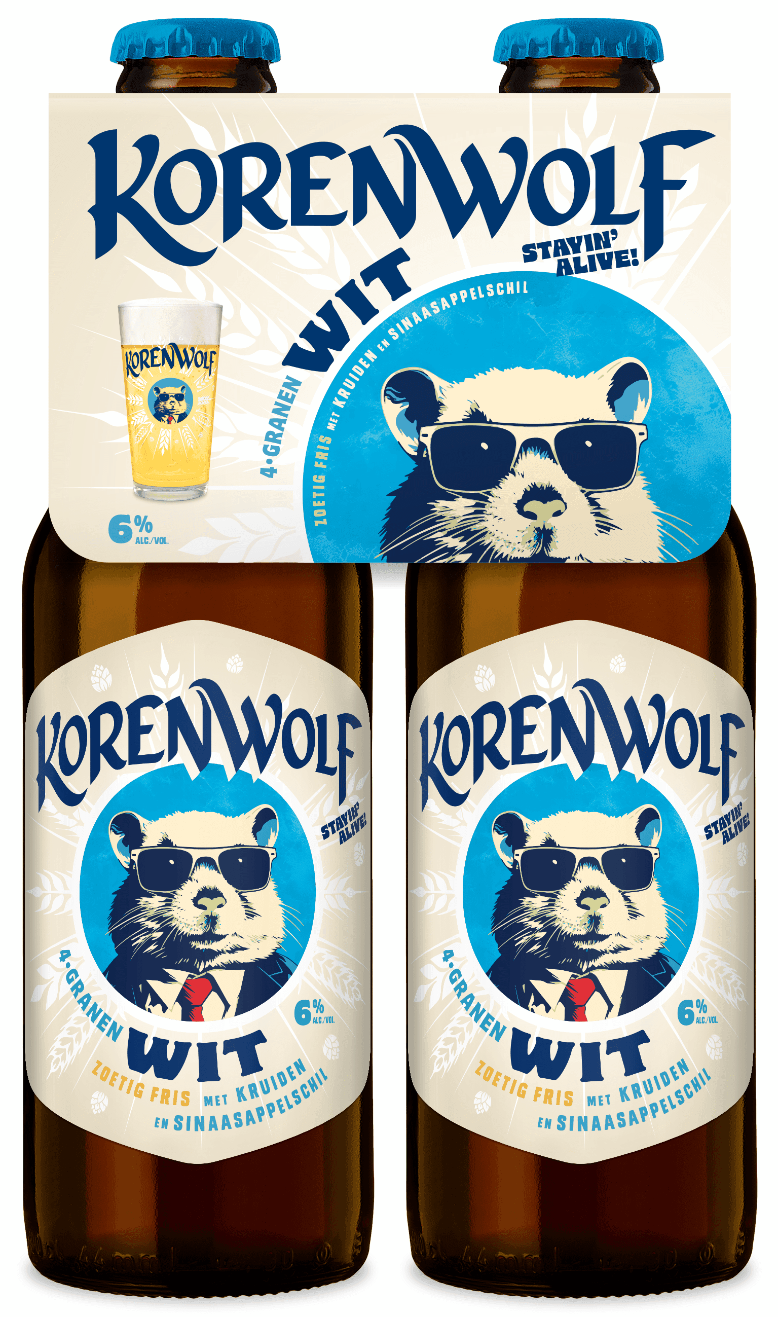 Korenwolf Korenwolf wit 6%