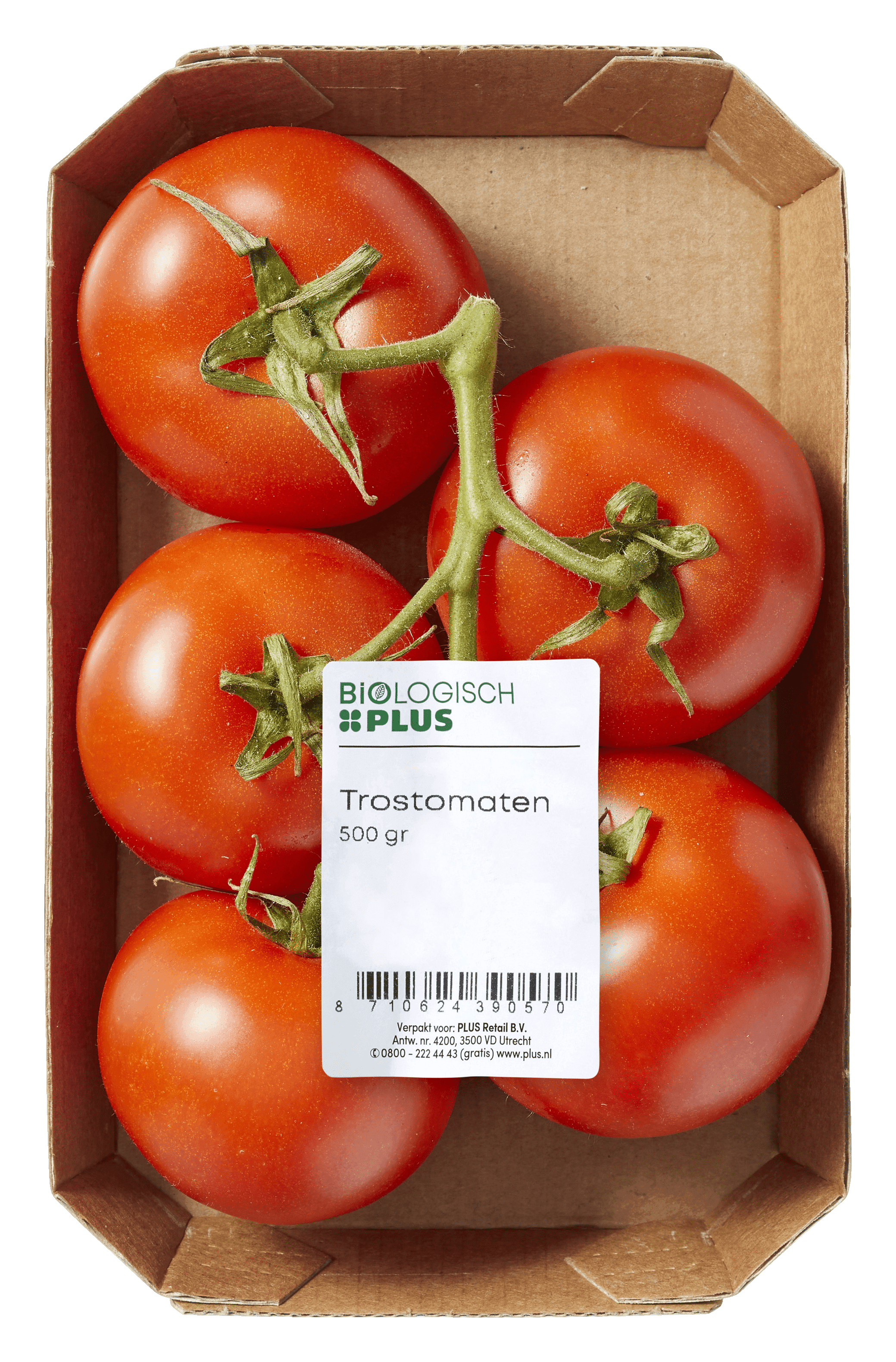 Biologisch PLUS trostomaten biologisch