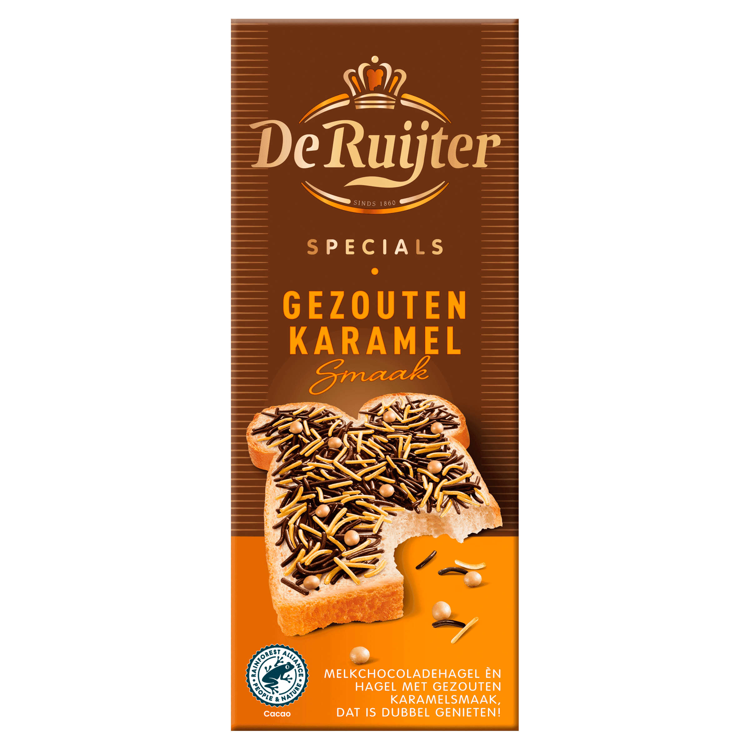 De Ruijter Hagelslag gezouten karamel