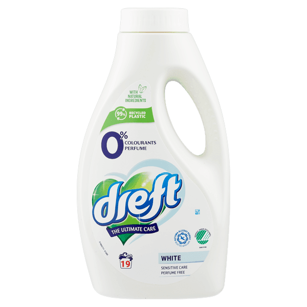 Dreft Vloeibaar wasmiddel white 0% parfum