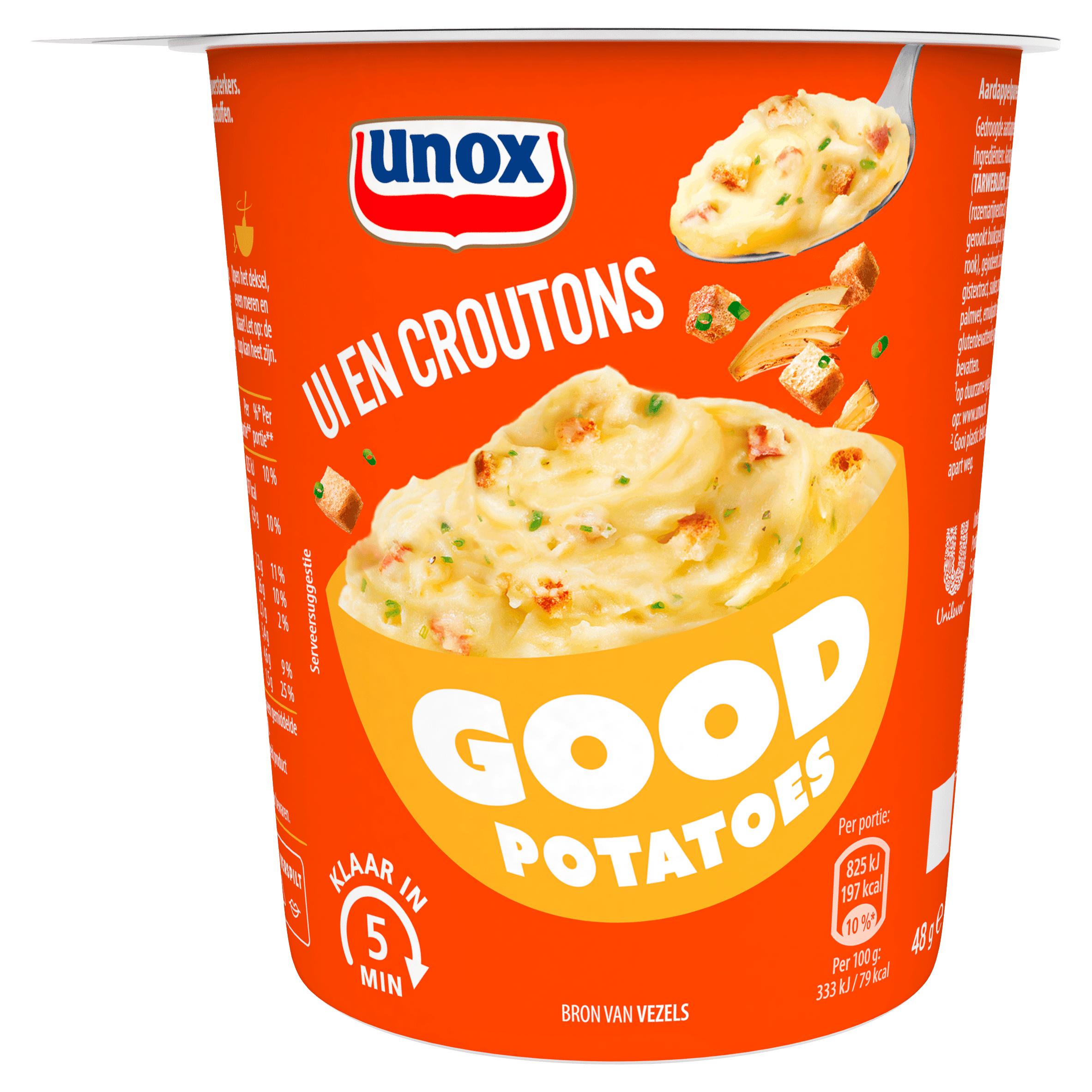 Unox Good potatoes ui croutons