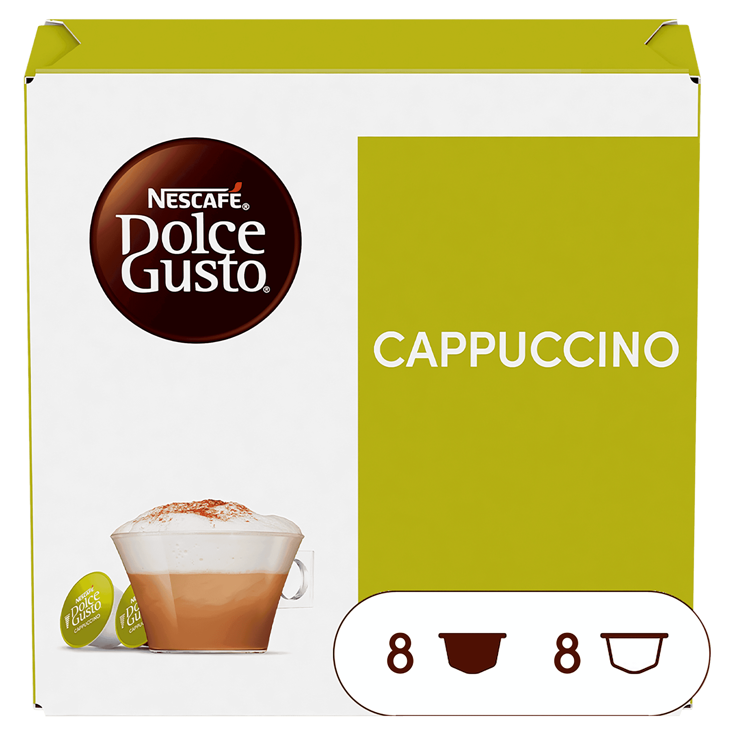 Nescafe Dolce Gusto koffiecups cappuccino