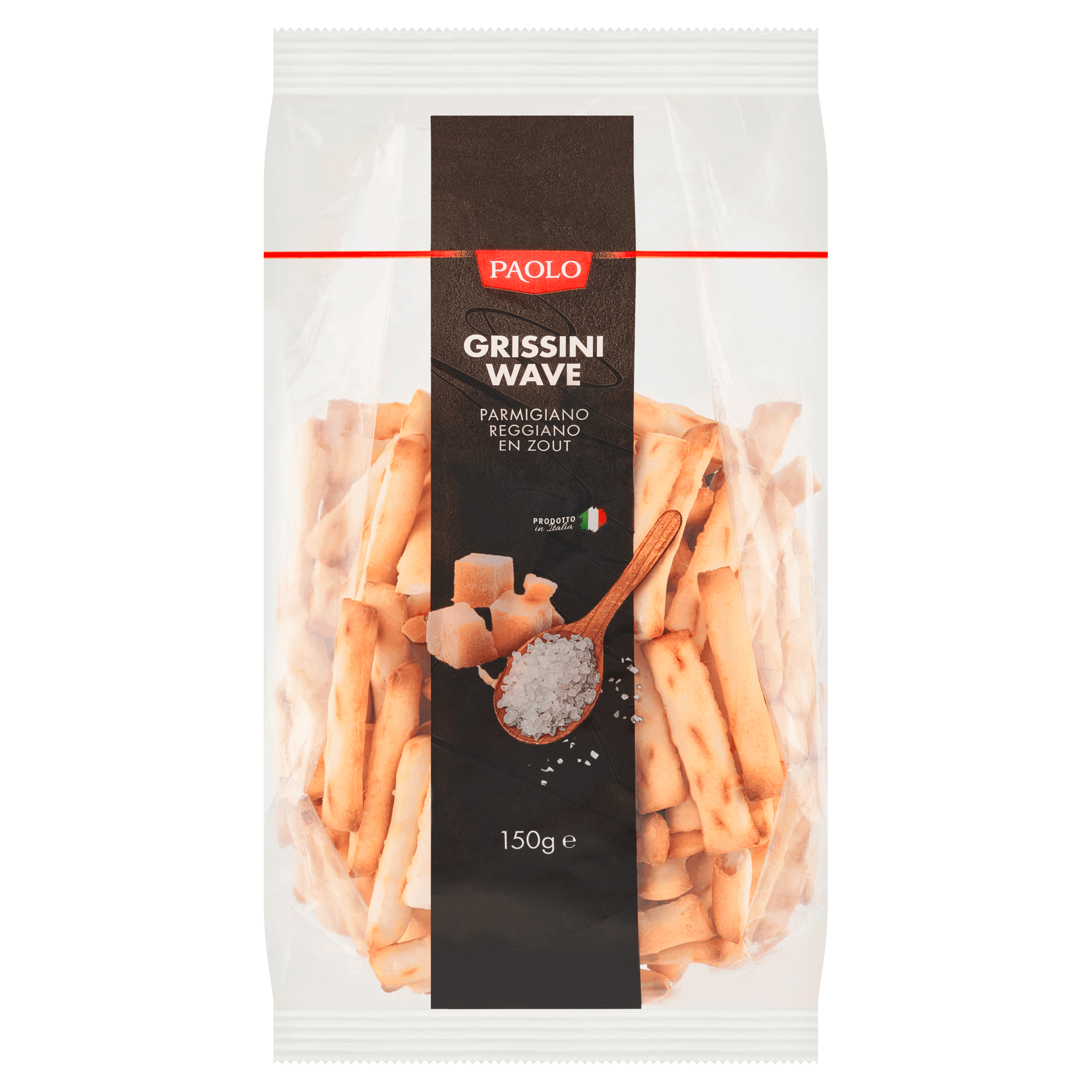 Paolo mini grissini parmezaanse kaas & zout
