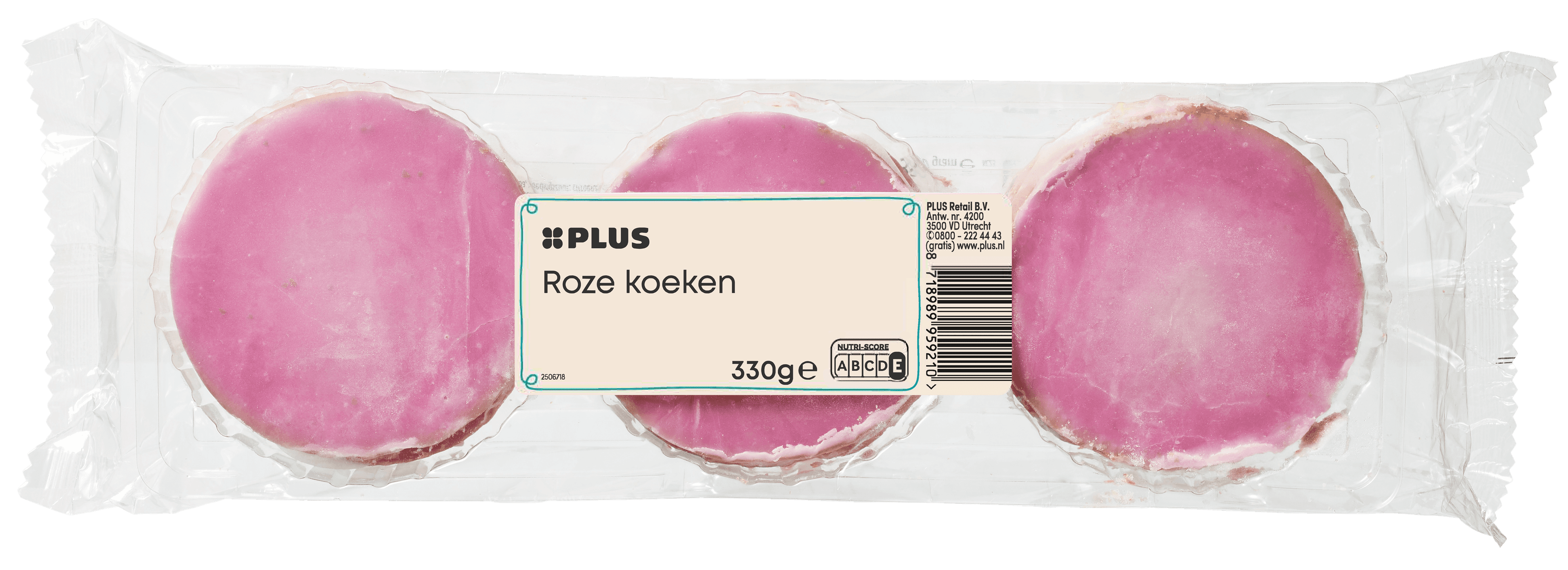 PLUS Roze koeken