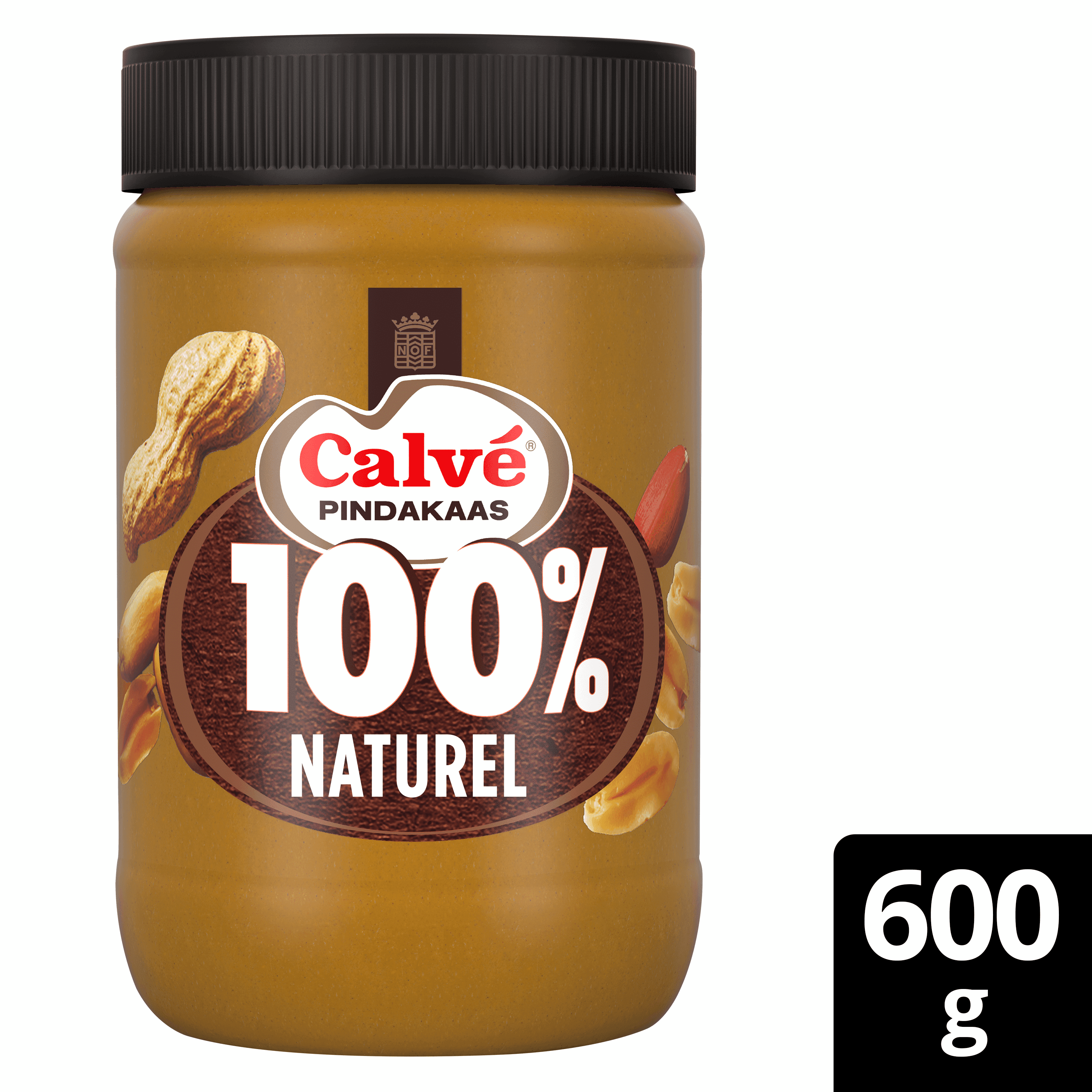 Calvé Pindakaas fijn gemalen pindas