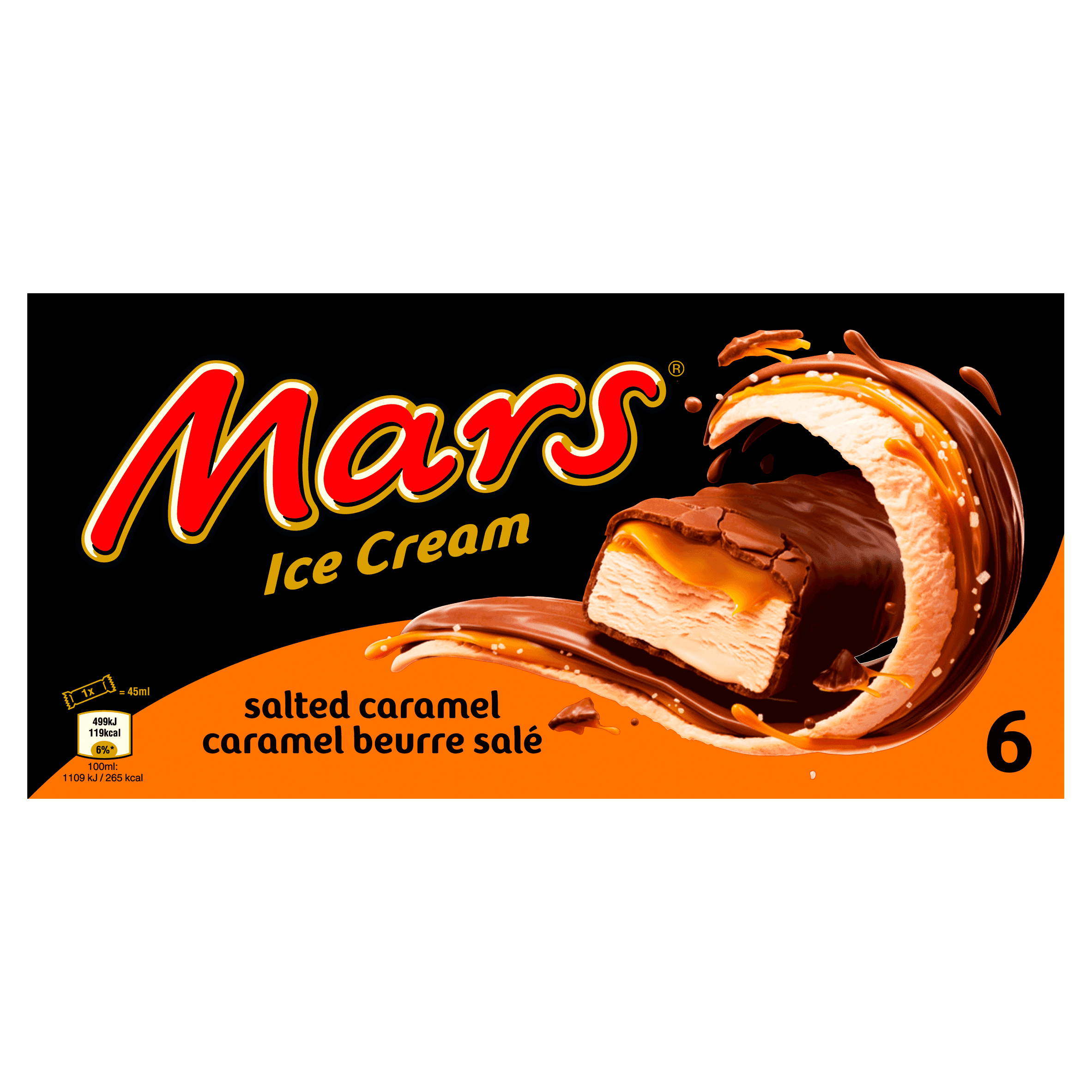 Mars Salted Caramel 6-pack