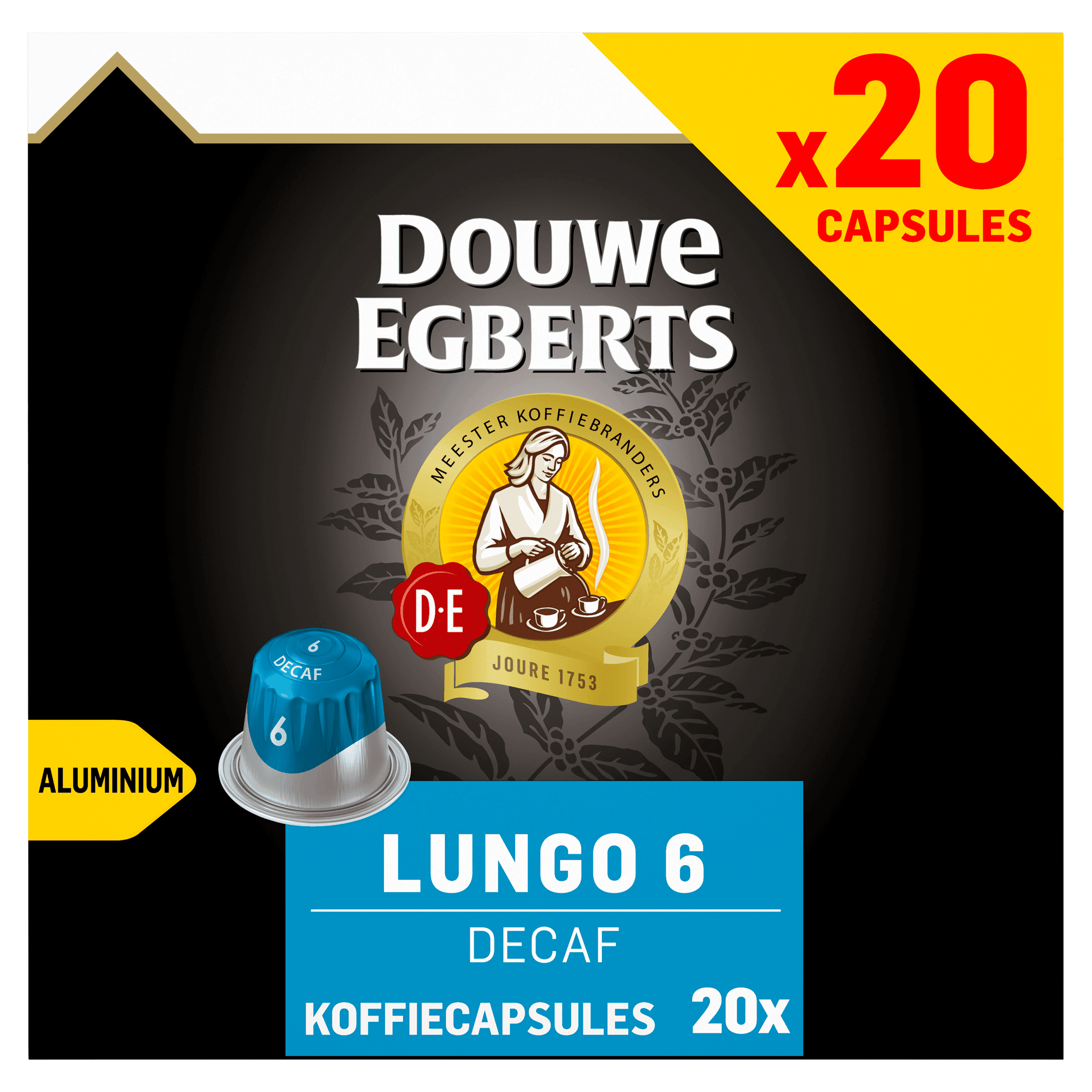 Douwe Egberts Capsules lungo 6 decaf