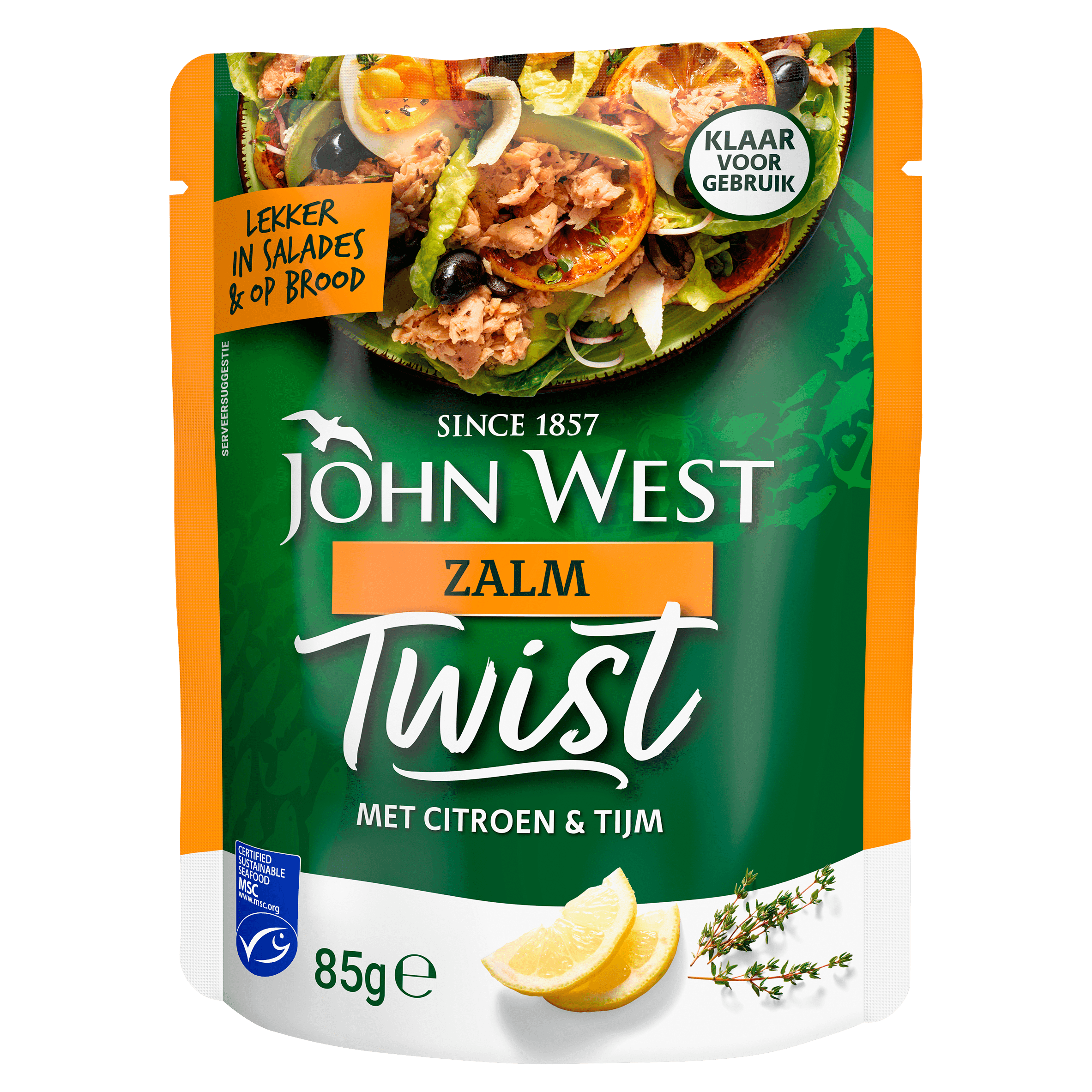John West Zalm Twist Citroen & Tijm