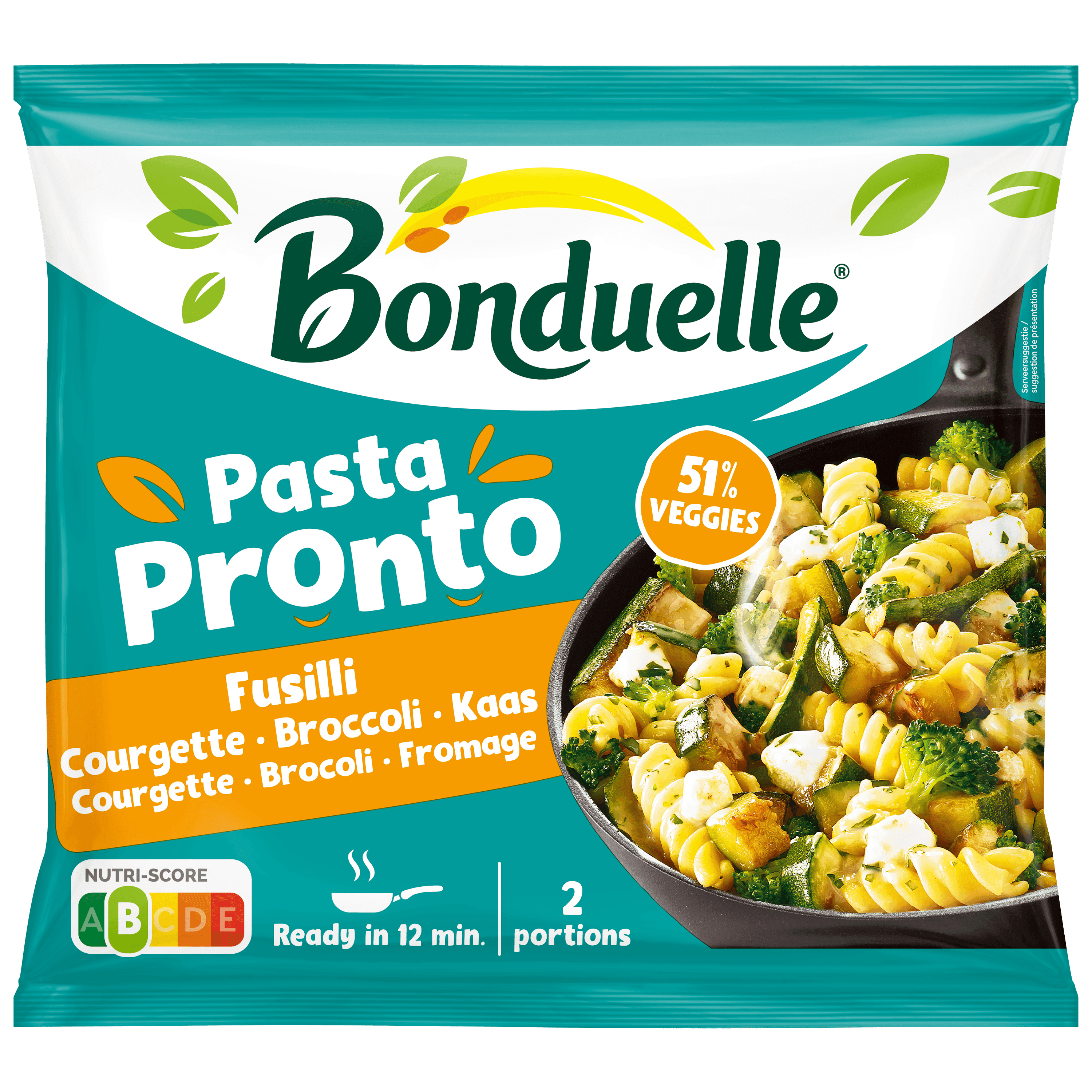 Bonduelle Pasta Pronto Fusilli Courgette