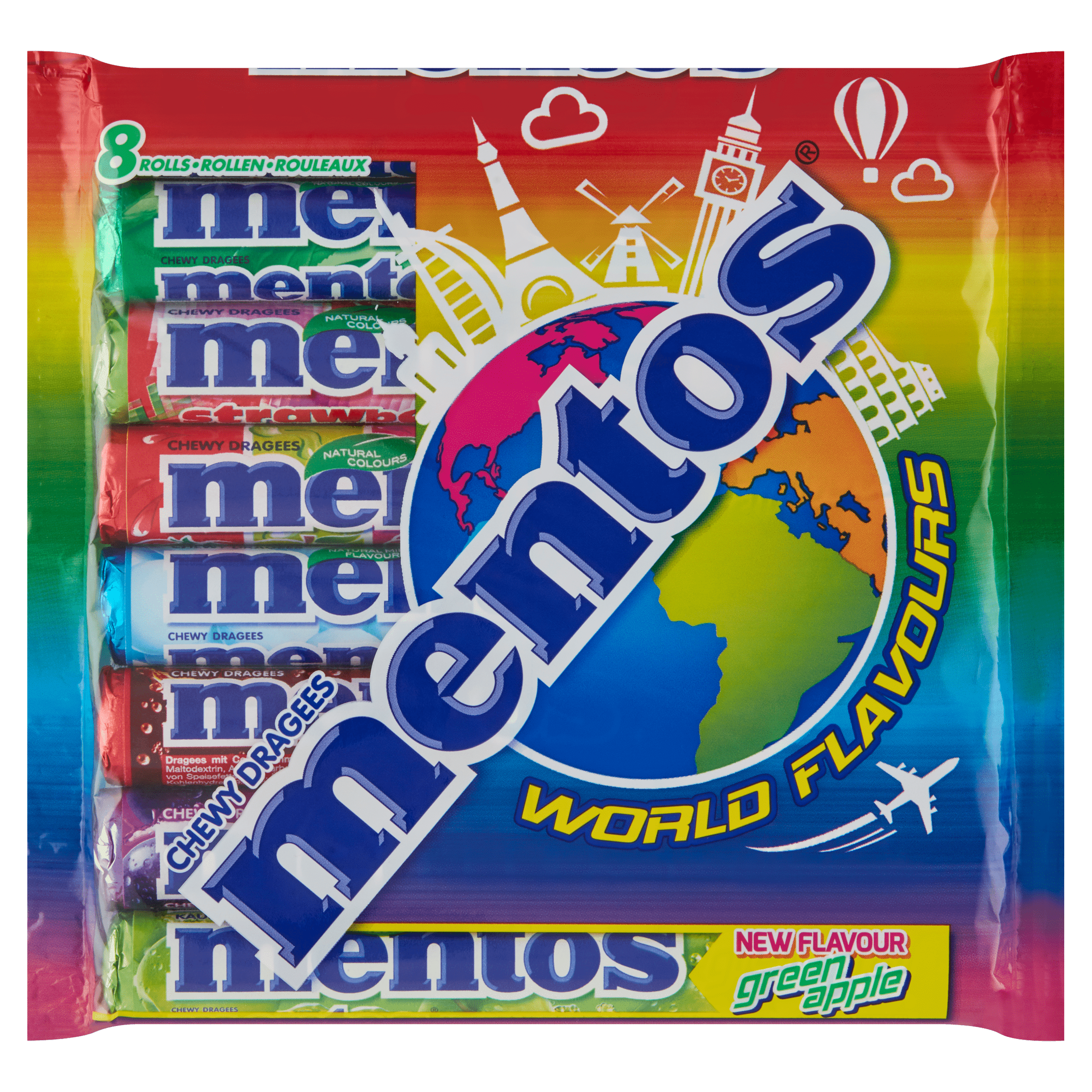 Mentos World Flavours 8-pack