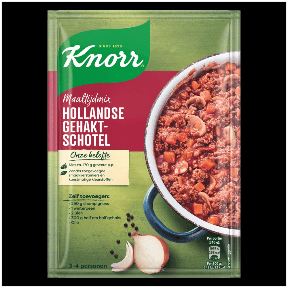 Knorr Mix voor gehaktschotel