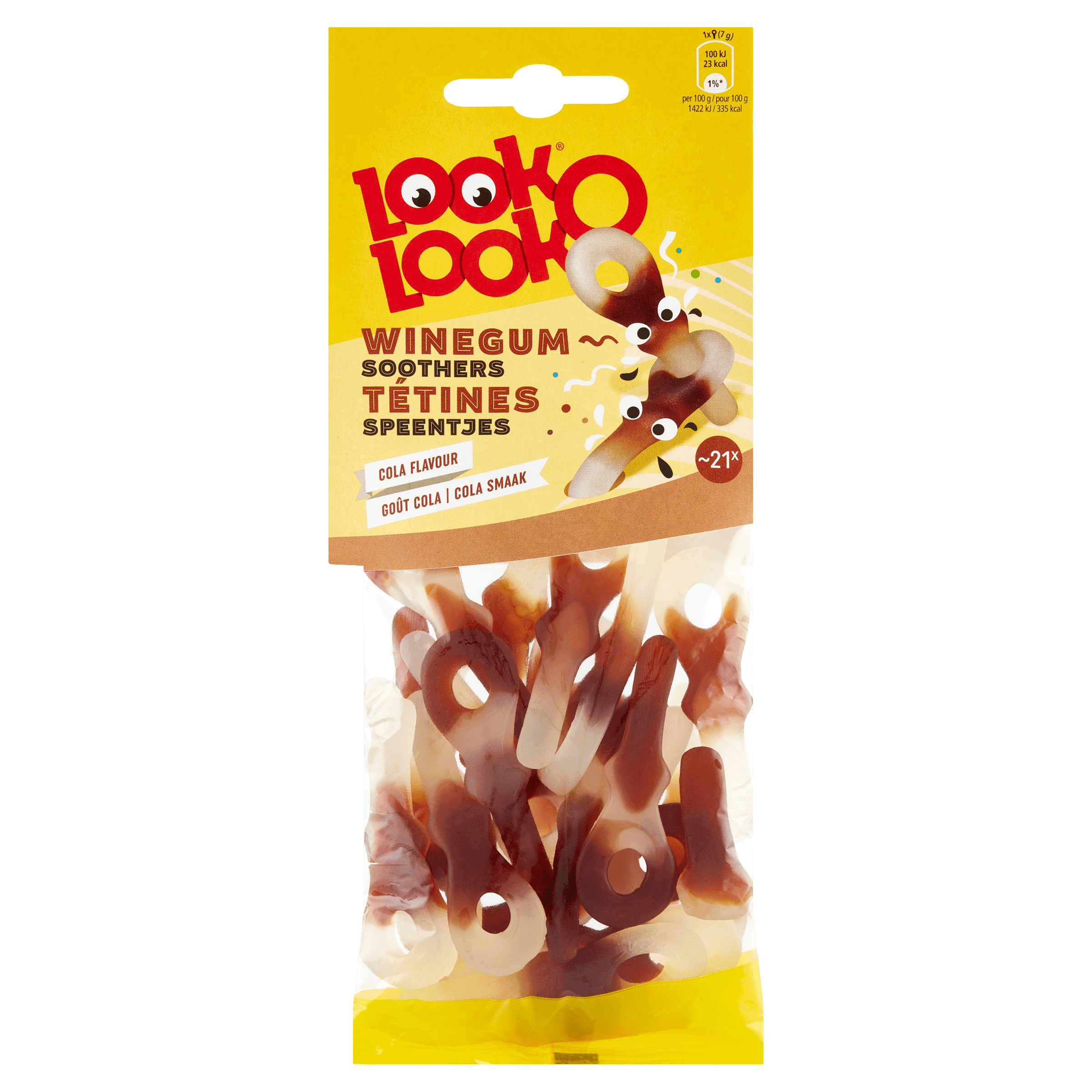 Look o Look Winegum tetines cola