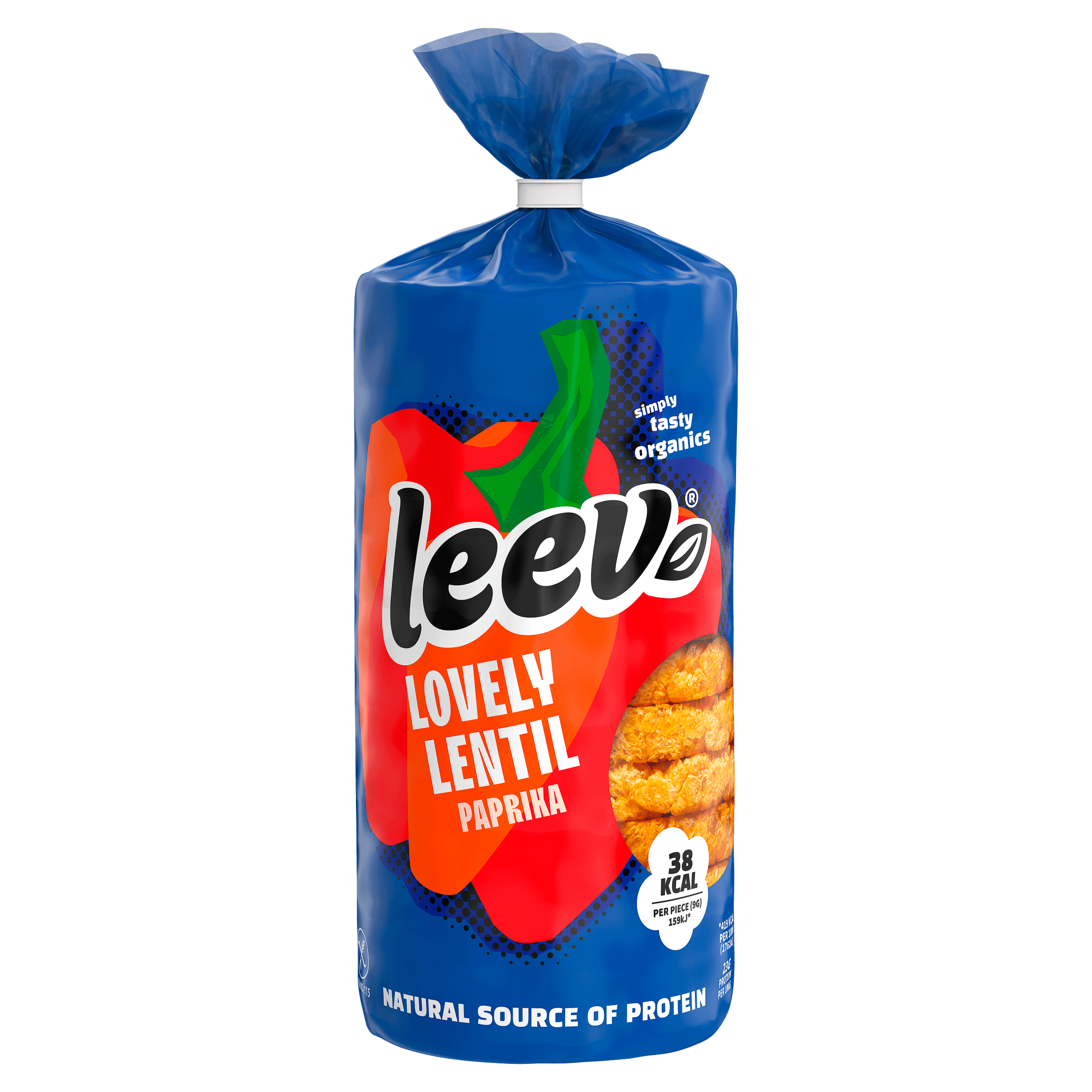 Leev Linzenwafels Paprika Bio