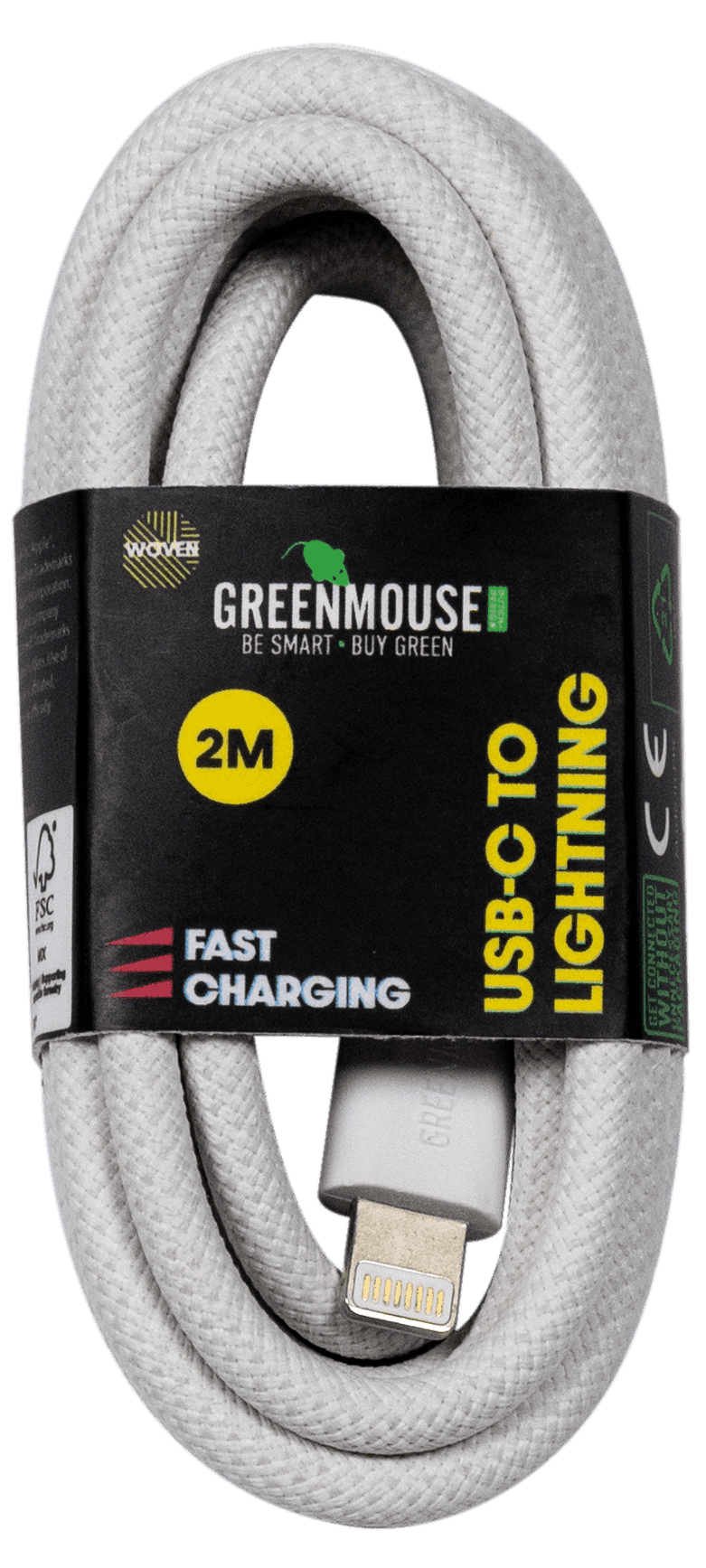 GreenMouse USB-C to Light woven 2m