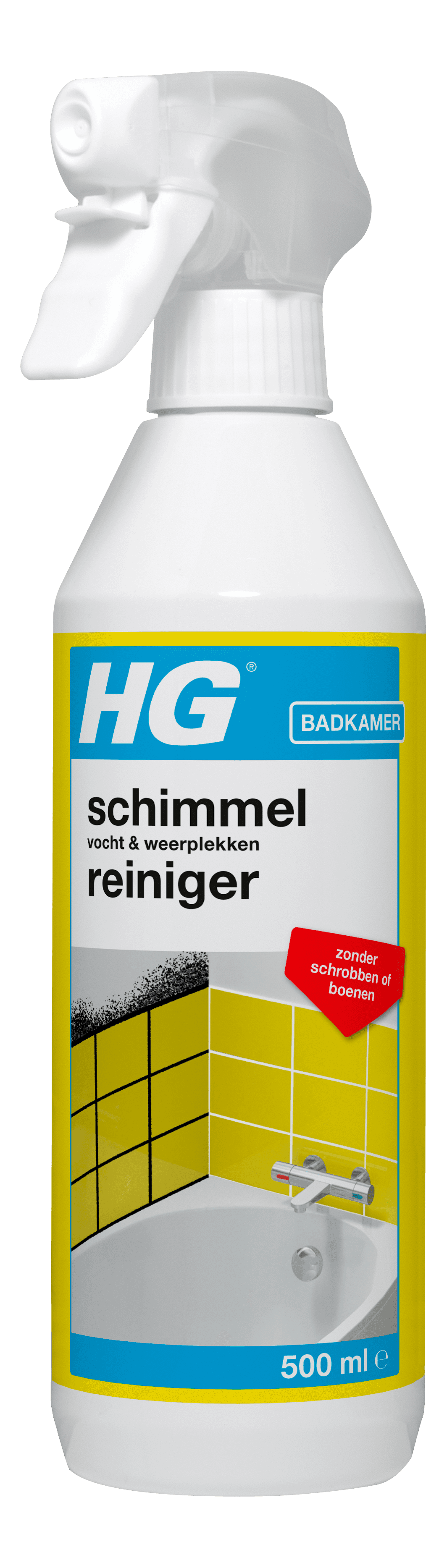 HG Schimmel-, vocht & weerplek. reiniger