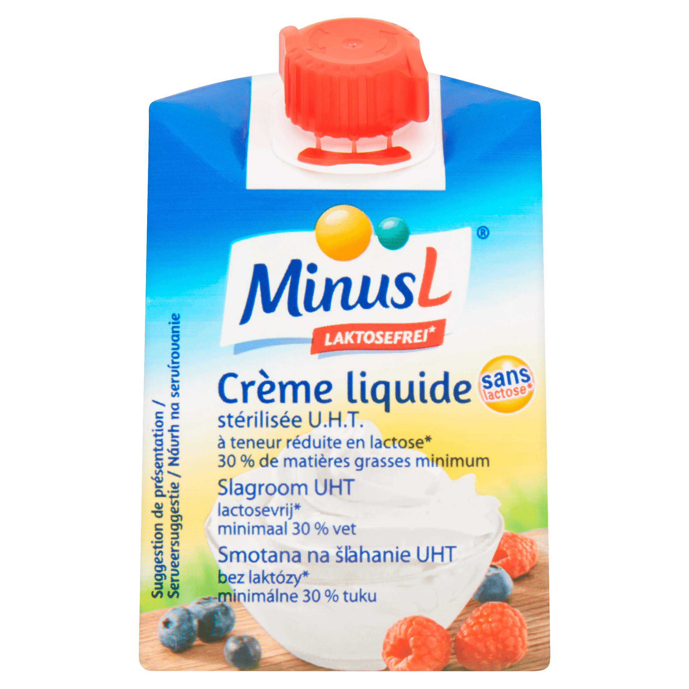 Minus L Houdbare slagroom lactosevrij