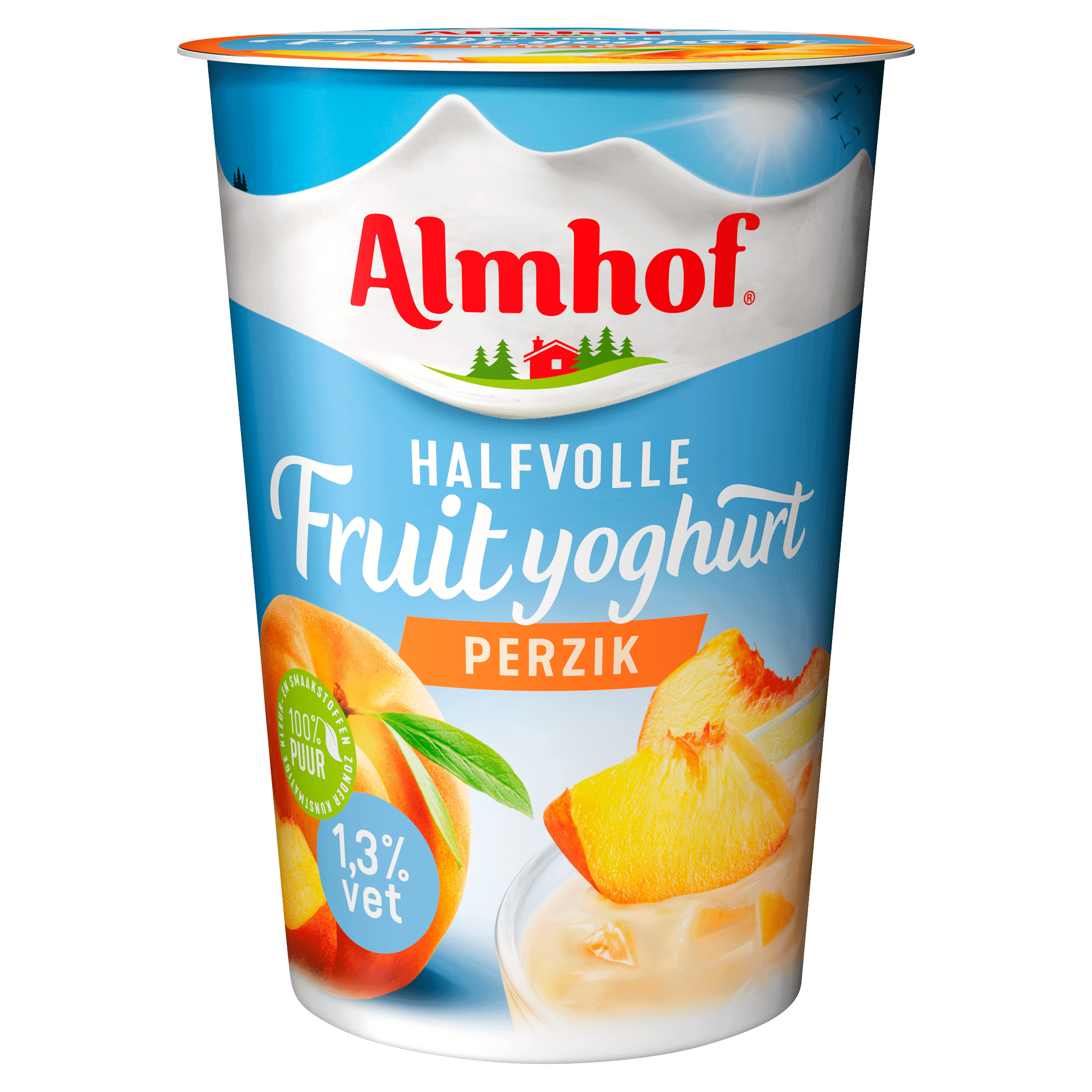 Almhof Halfvolle fruityoghurt perzik