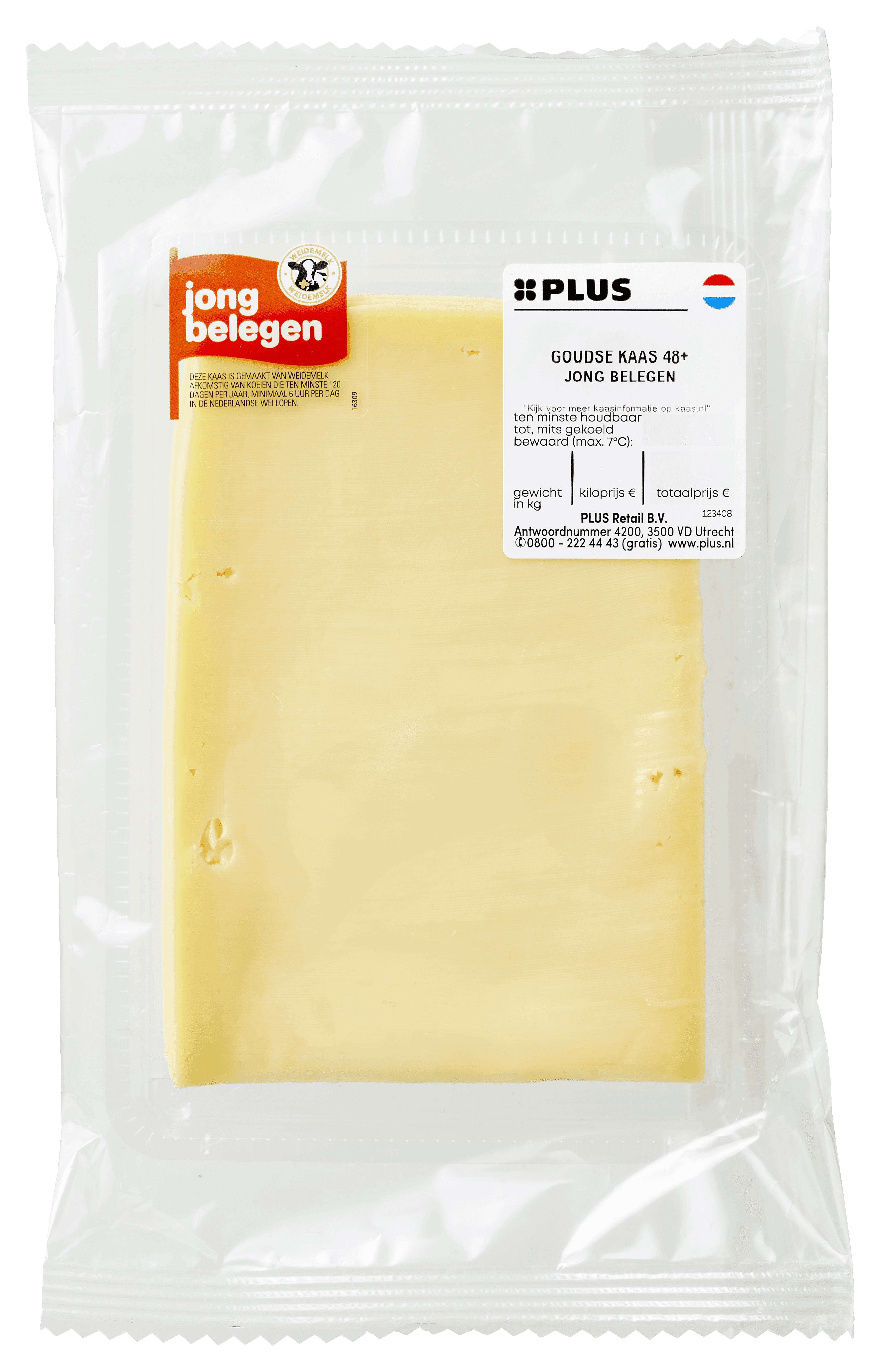 PLUS Goudse jong belegen 48+ plakken