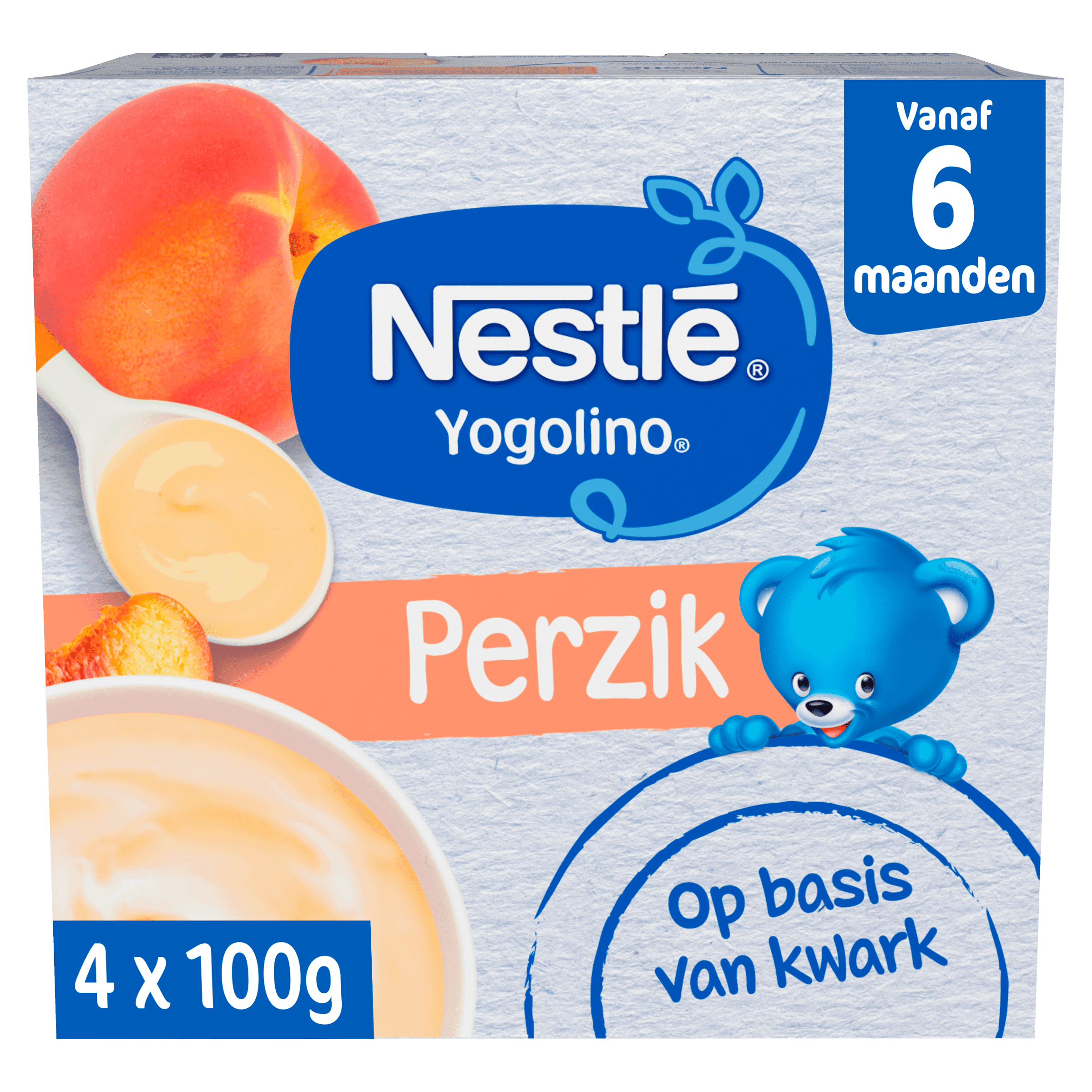 Nestlé 6+ Yogolino toetje perzik