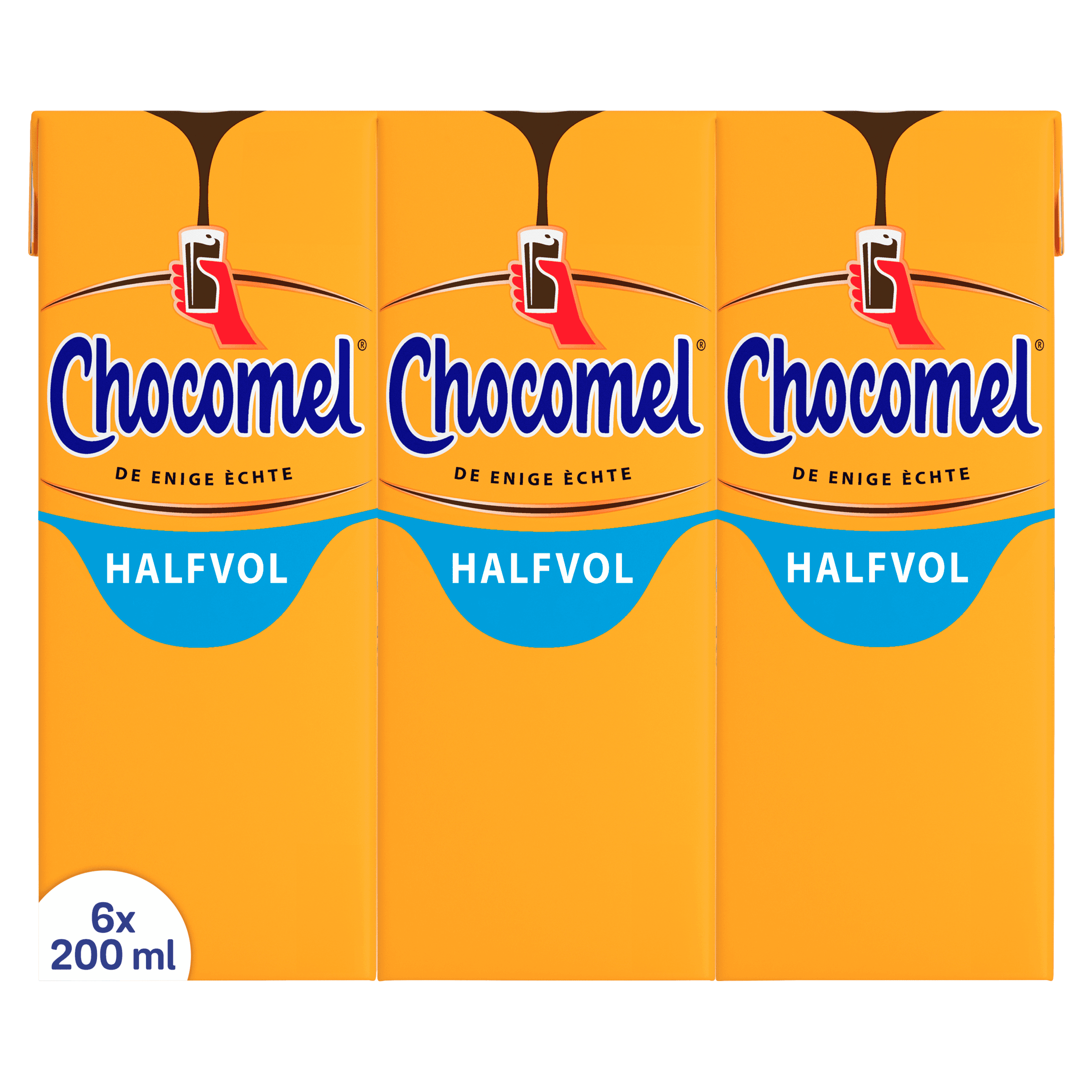 Chocomel Halfvol mini 6-pack