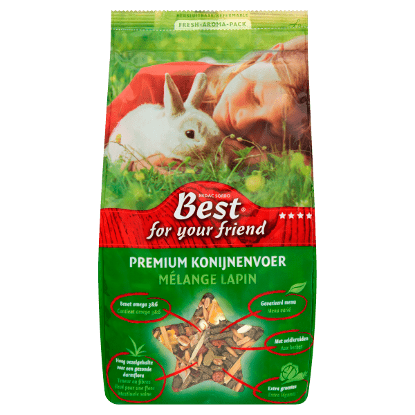 Best For Your Friend Konijnenvoer Premium