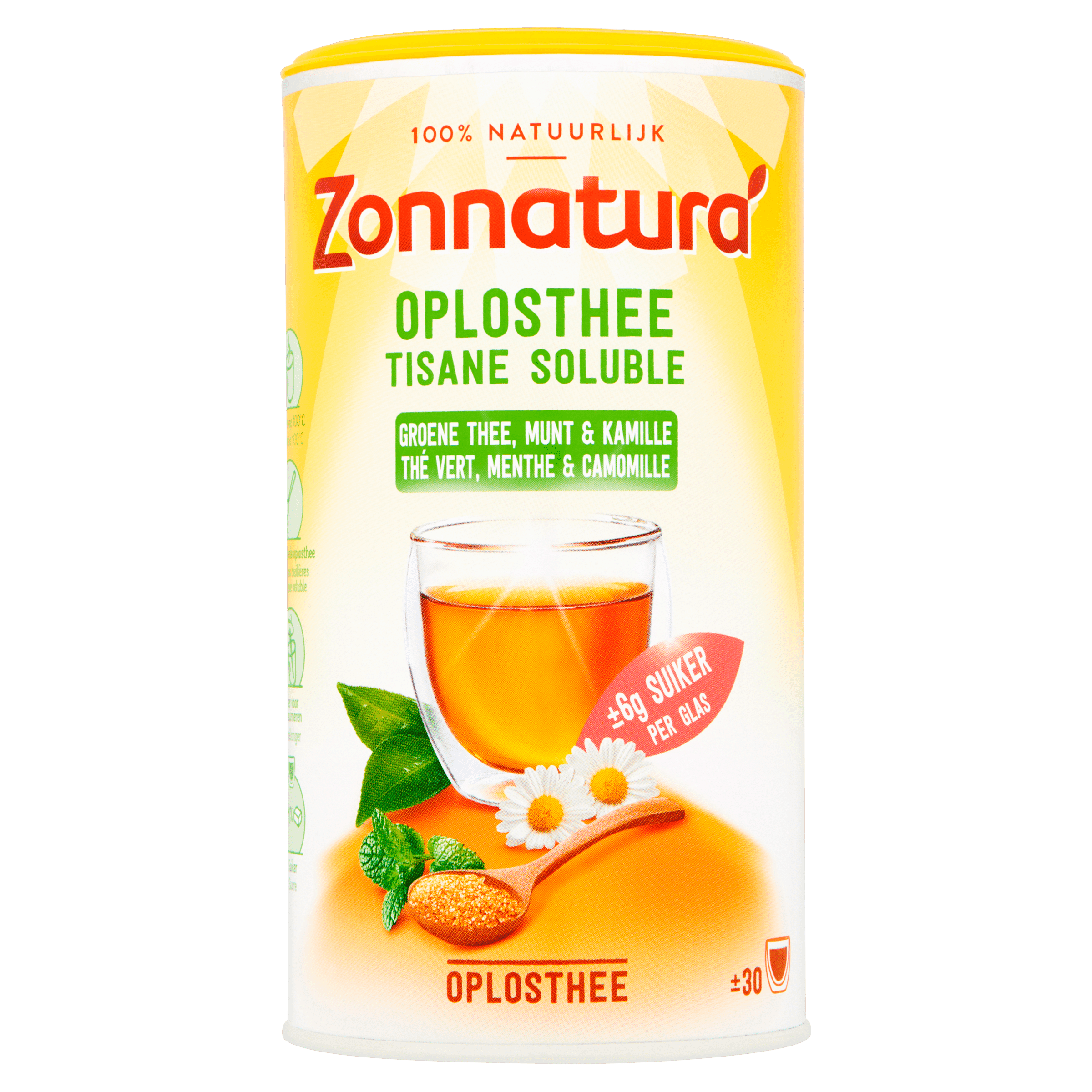 Zonnatura Oplosthee groen pepermunt bio